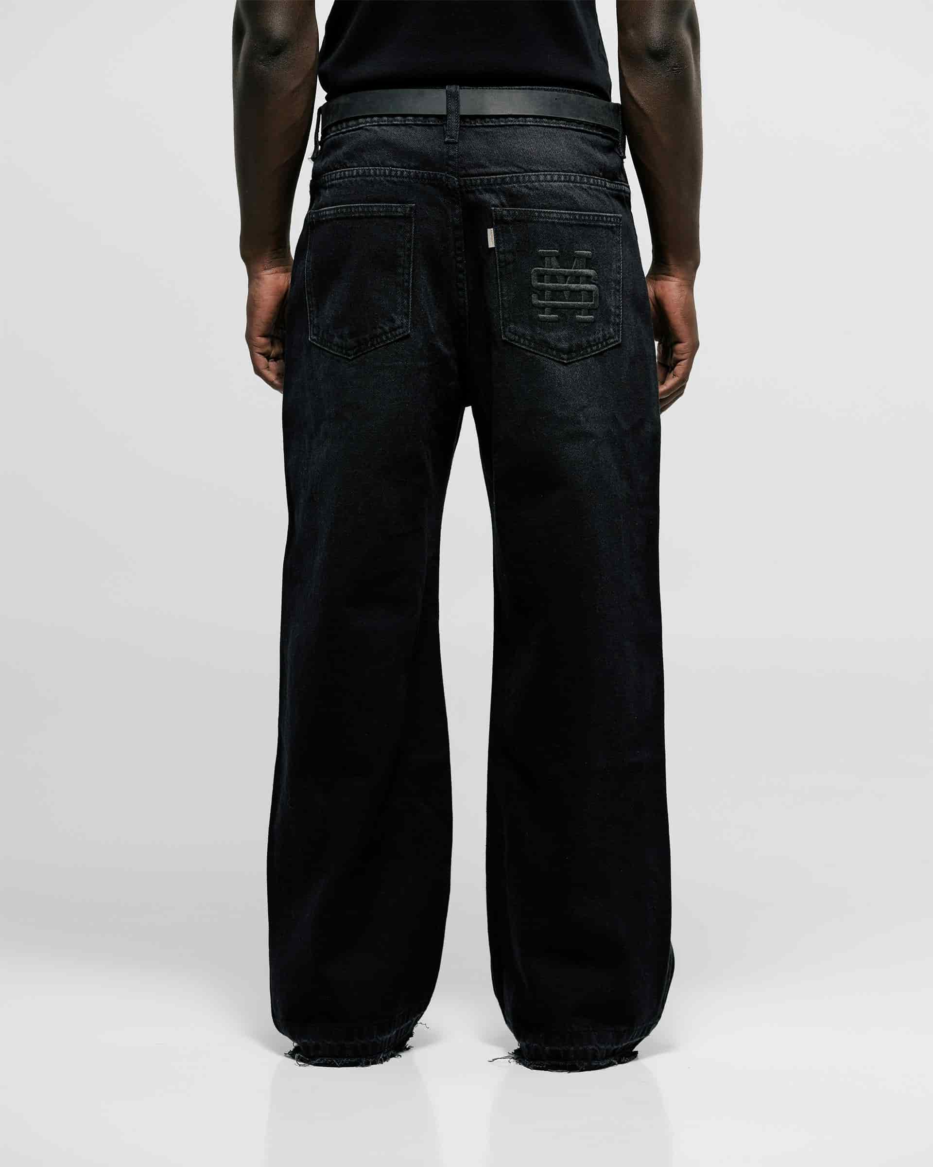 Flared Pants - Negro Desgastado - miniatura 5