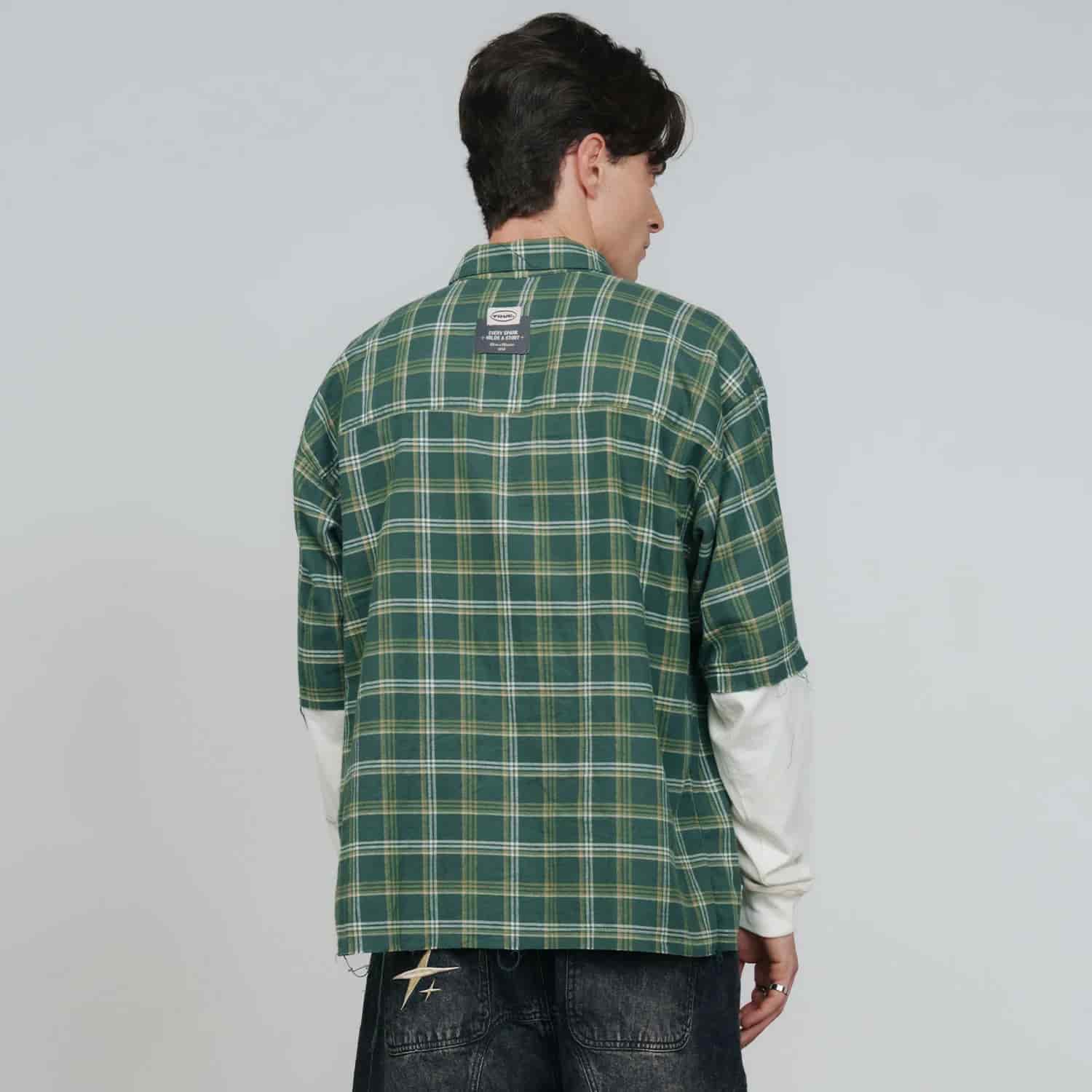Layer Grind DS Shirt - Green - miniatura 11