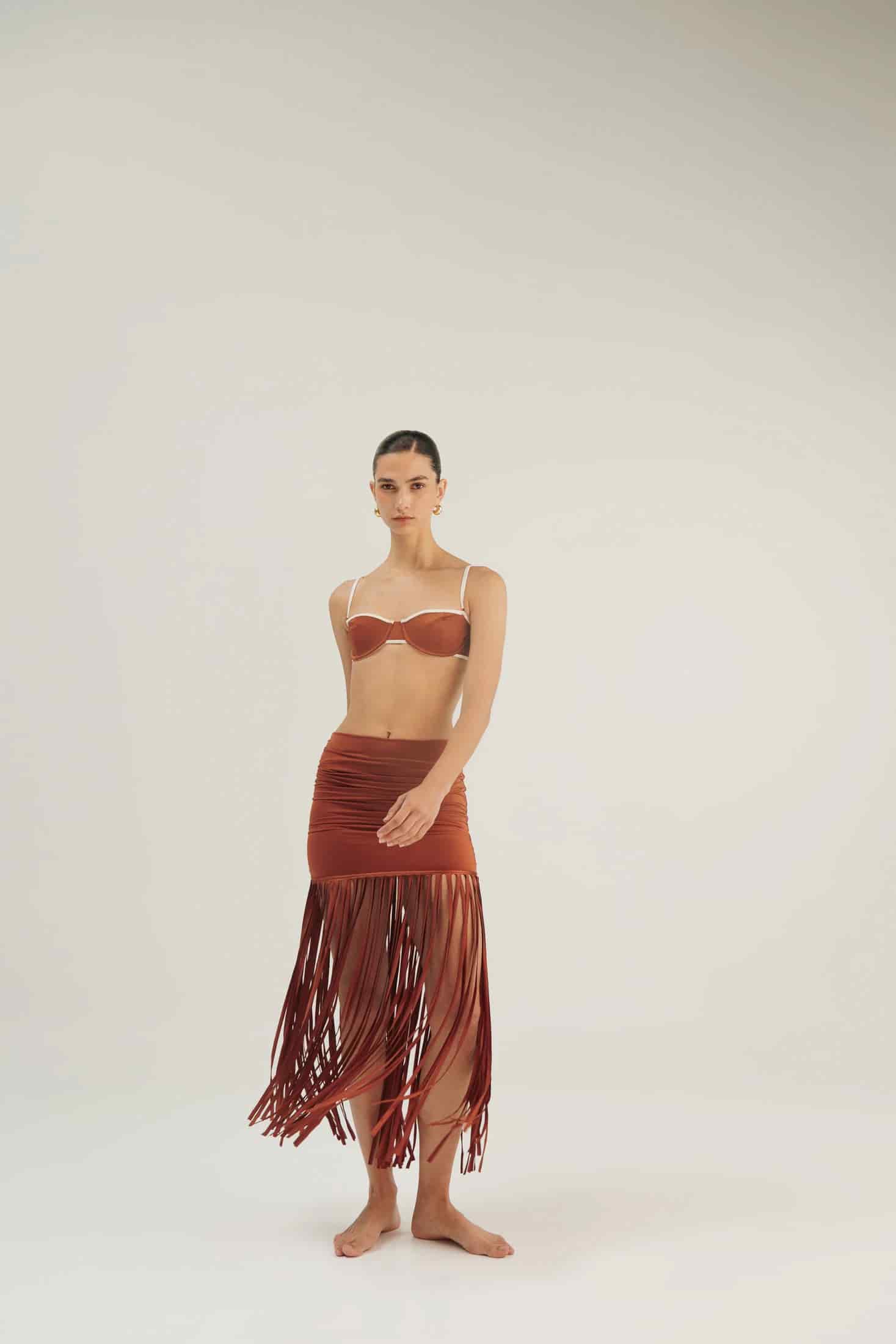 PICOS DE LA SIERRA BIKINI TOP - COPPER - miniatura 3