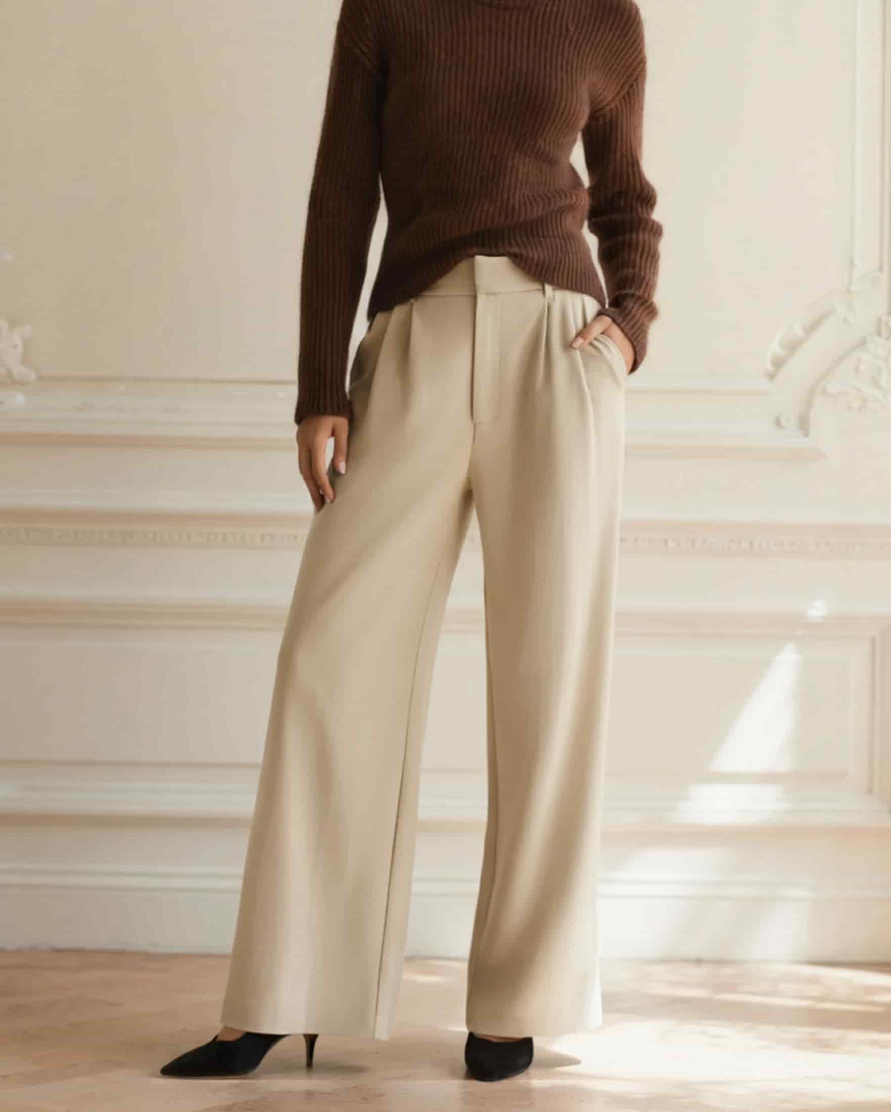 Serena Wide-Leg Trousers - miniatura 1