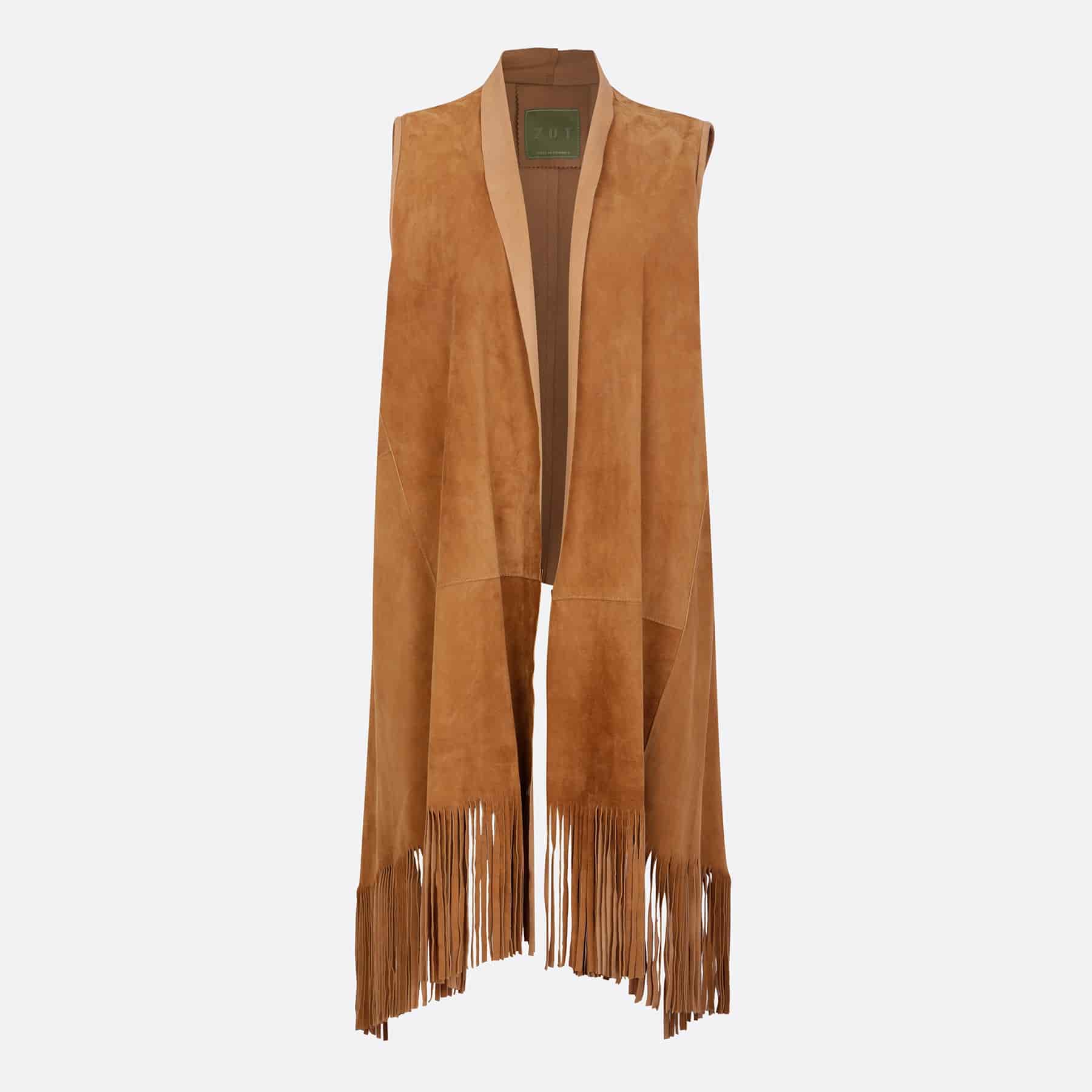CLARISA FRINGED VEST - miniatura 2