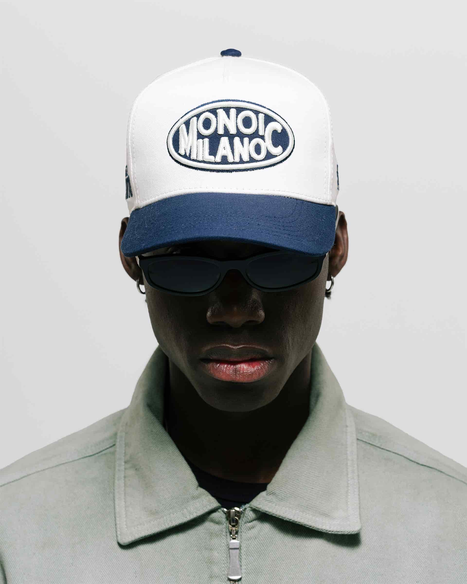 Gorra Milano - Crema y Azul - miniatura 1