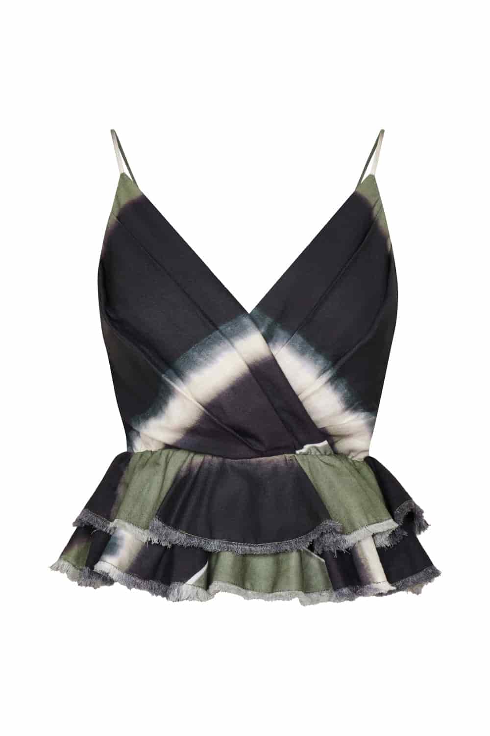 Blusa sumatra ivory verde - miniatura 2