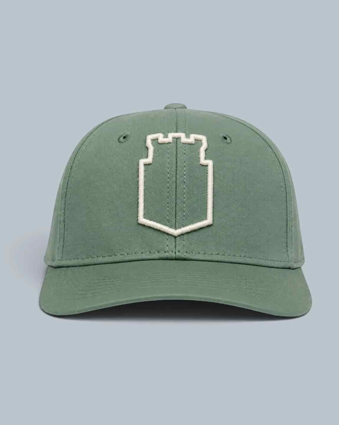 GORRA VERDE PISTACHO ESCUDO SILUETA - miniatura 1