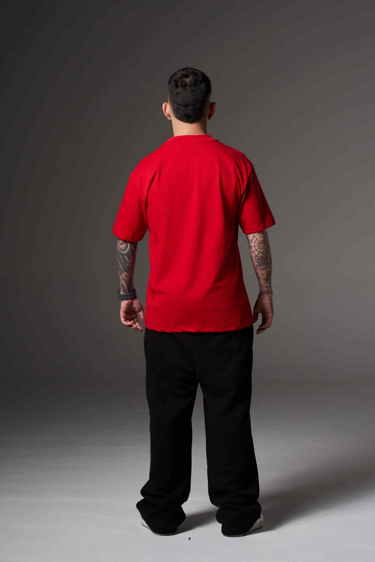 BLANK ROJO  250 GSM 100% ALGODON - miniatura 6
