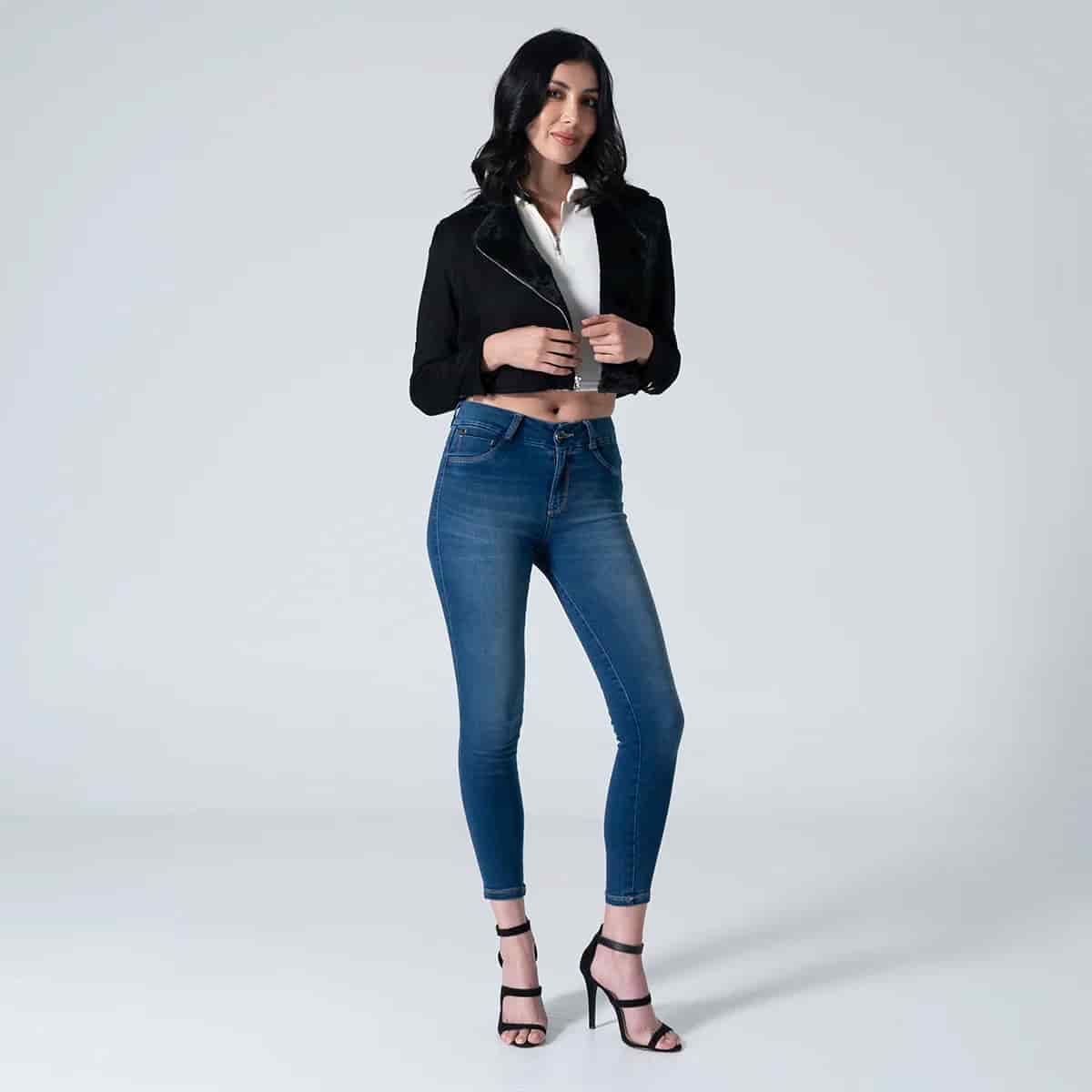 Chaqueta Biker Slim Kanopi - miniatura 2