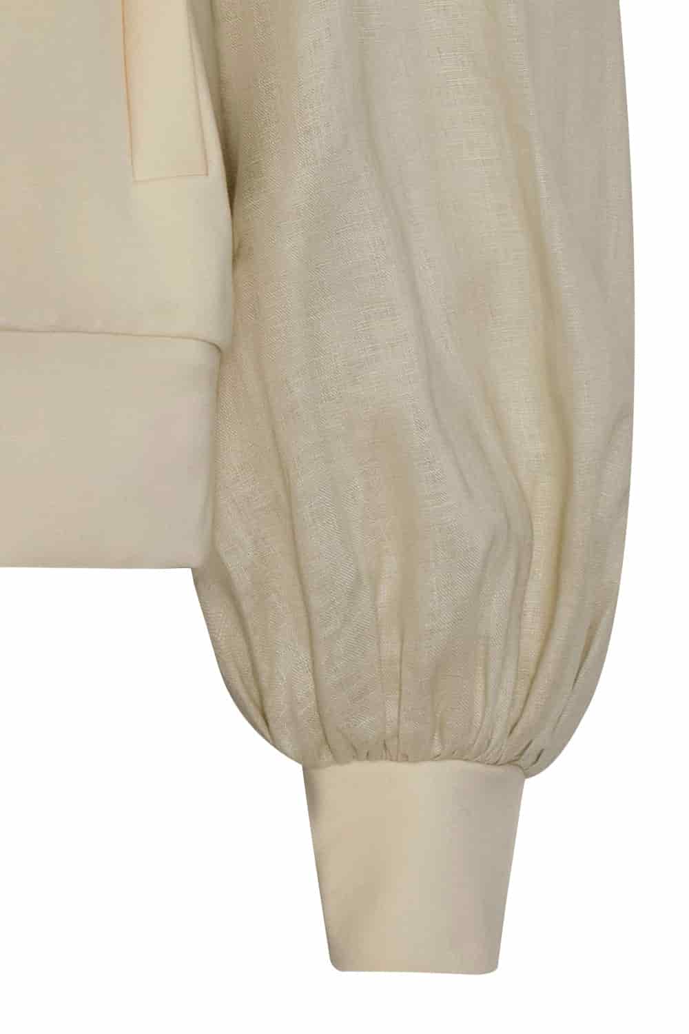 Chaqueta tessa bordado escorpión vainilla - miniatura 4