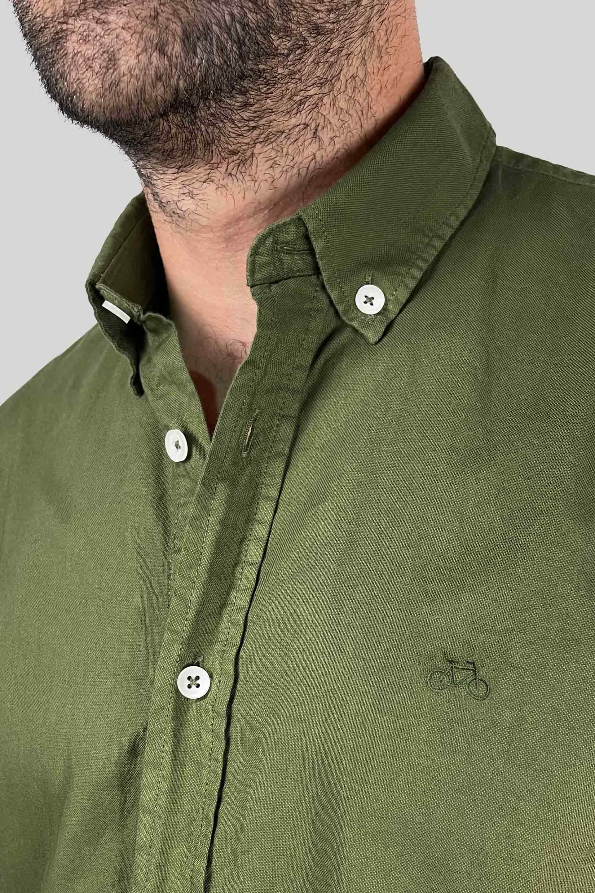 CAMISA OXFORD MILITAR - miniatura 4