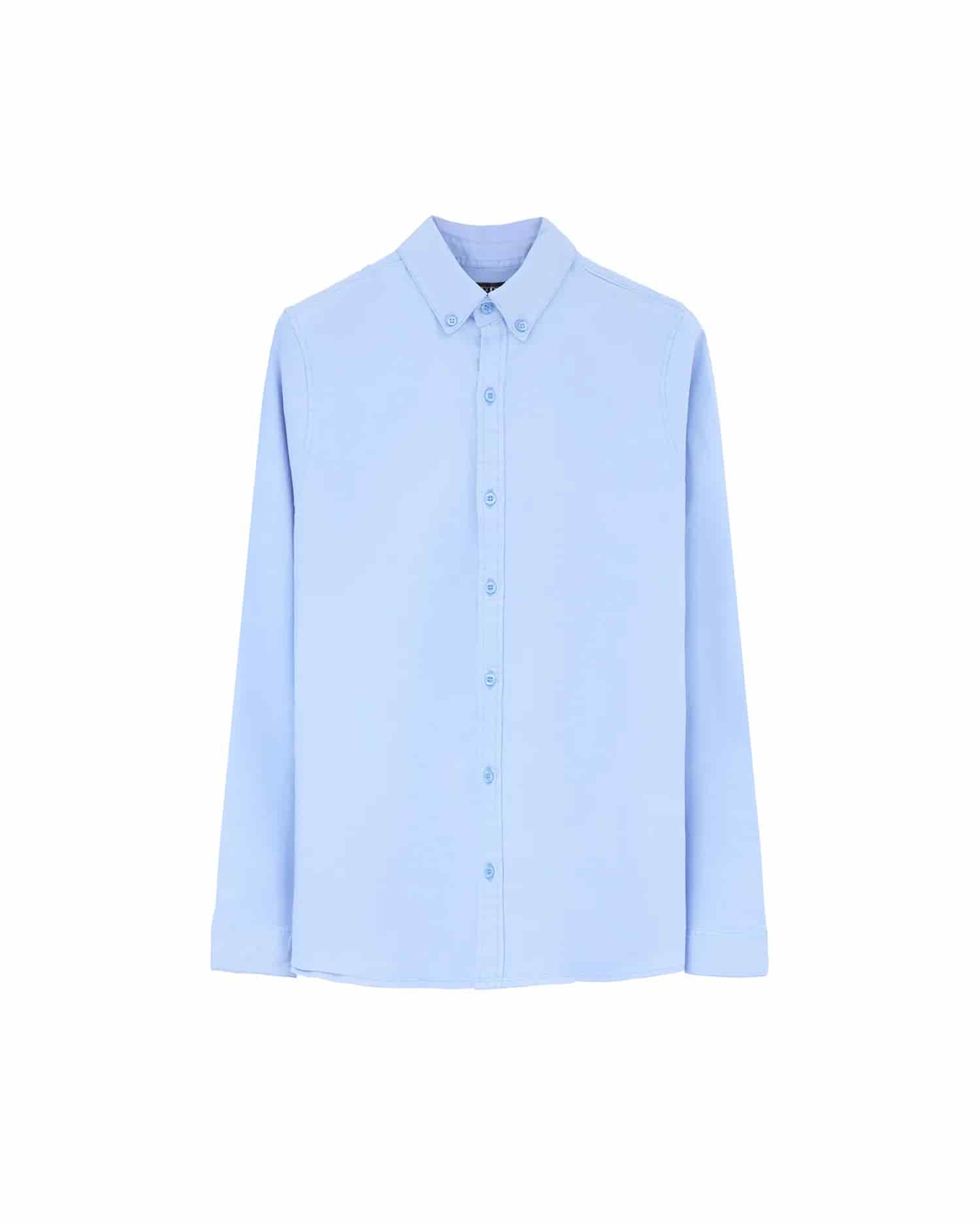 Camisa Clasica celeste - miniatura 2