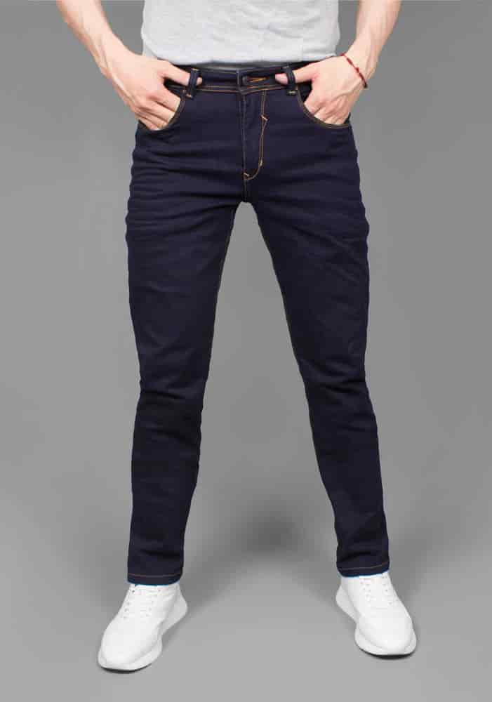 Jean para Hombre en Tono Azul Oscuro Noche Marca Thunder - miniatura 1