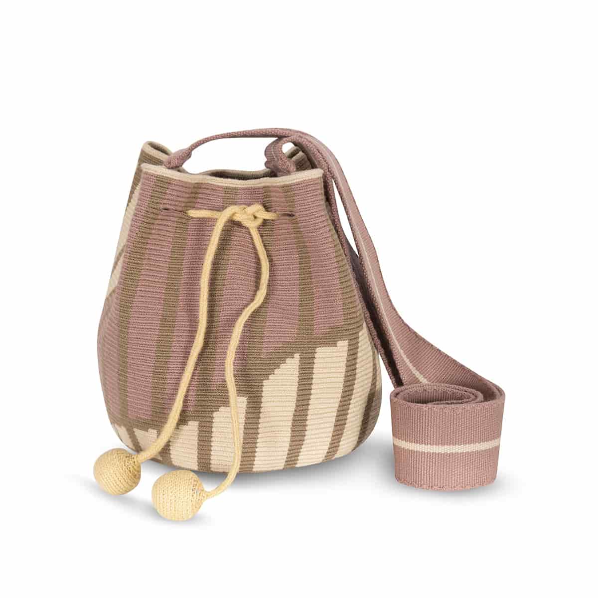 Crossbody Bucket Bag - Pink - miniatura 2
