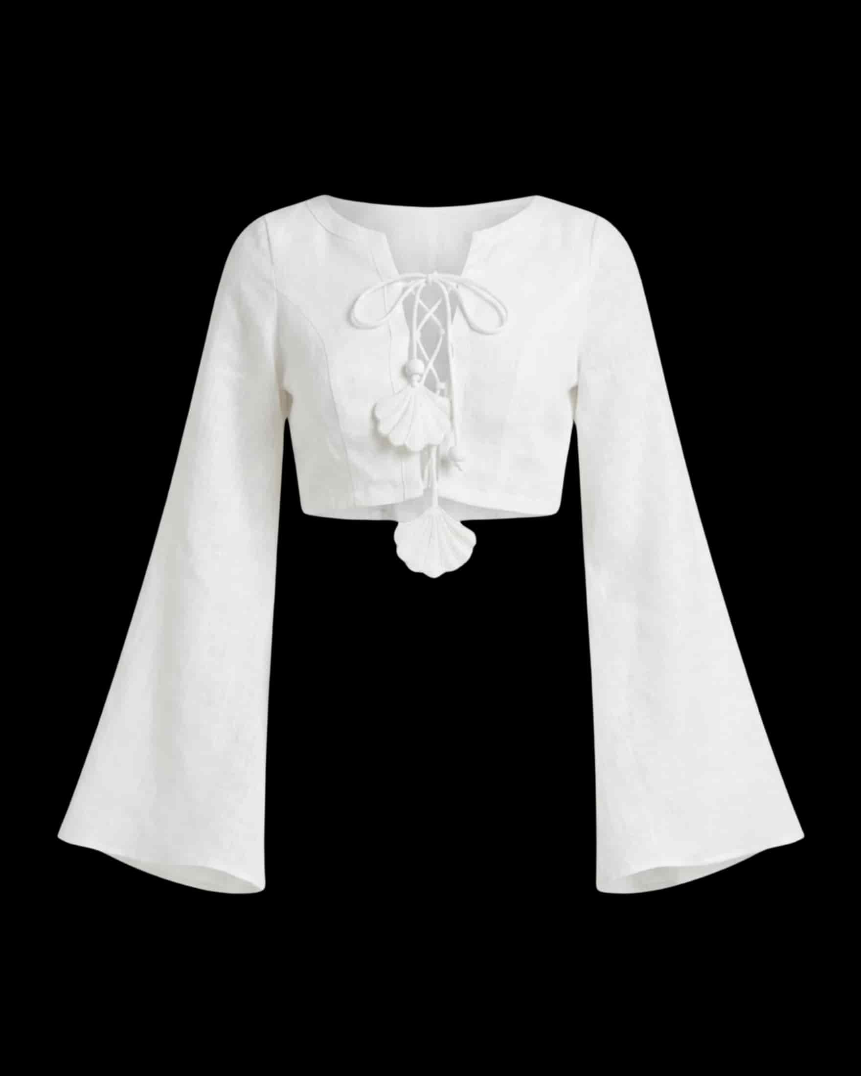 AMELIE TOP IVORY - miniatura 1