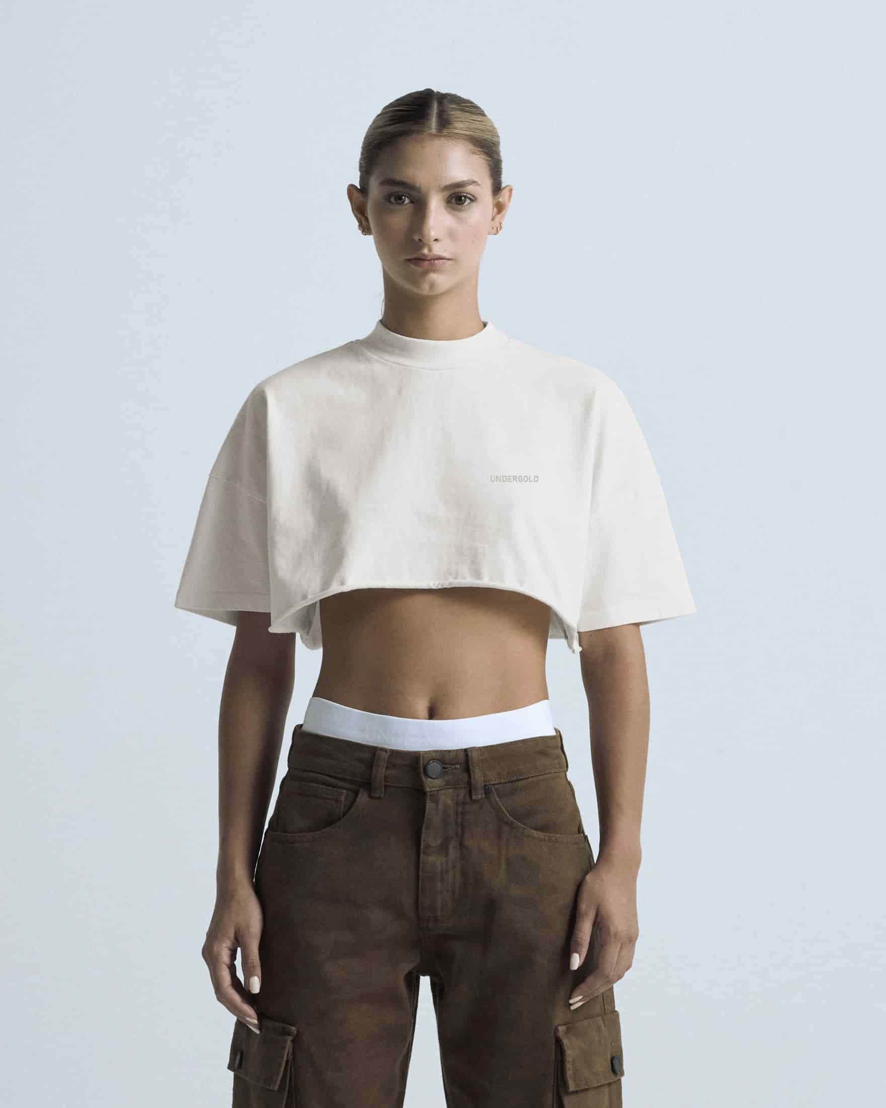 Pack X3 Line Logo Crop Top - miniatura 4