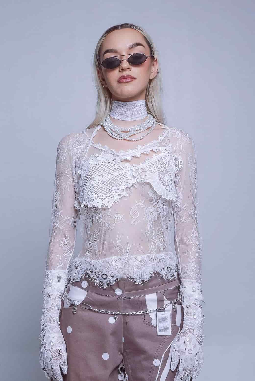 Unholy Lace Top - miniatura 1