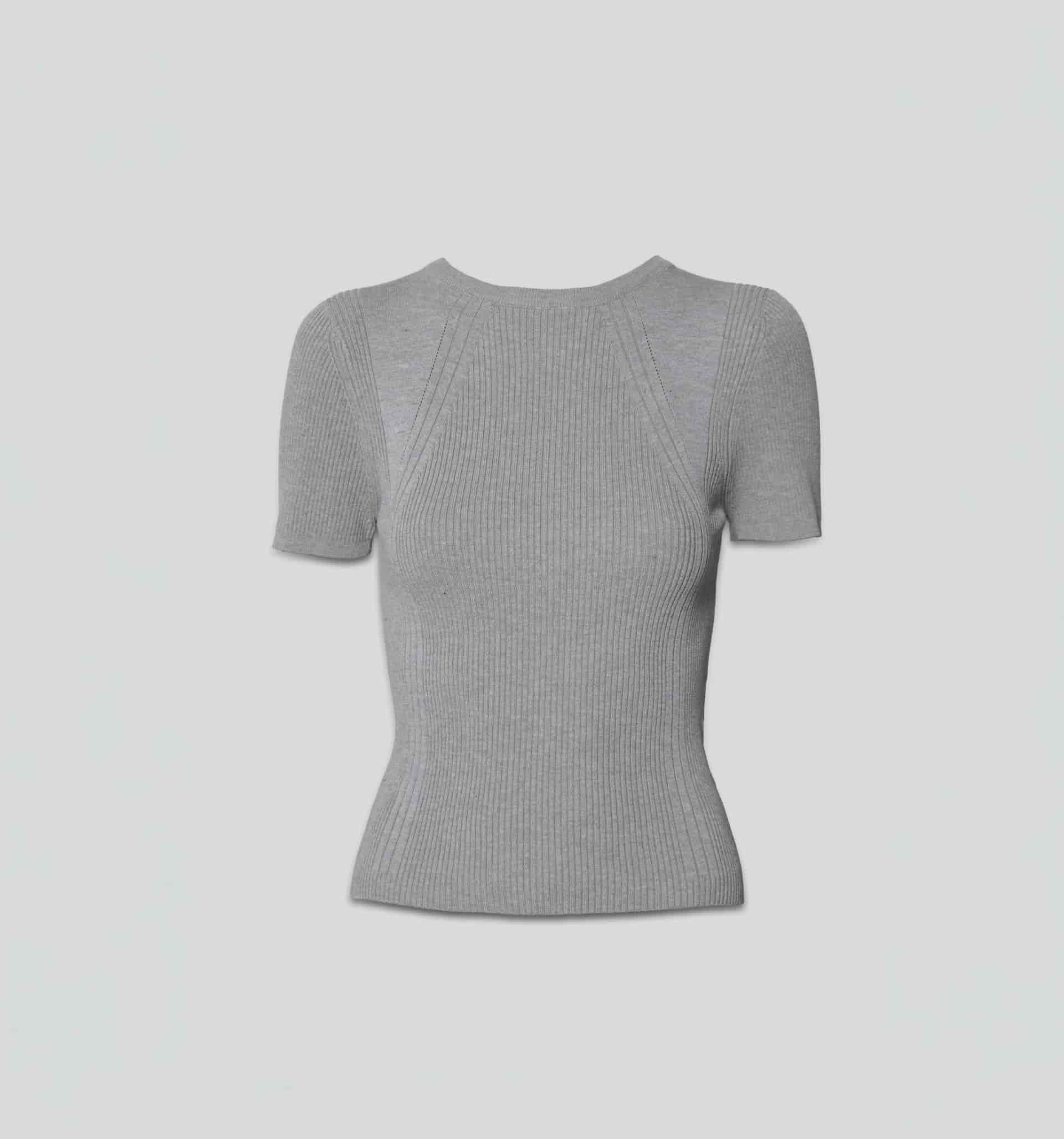 Blusa manga corta tejida - miniatura 15