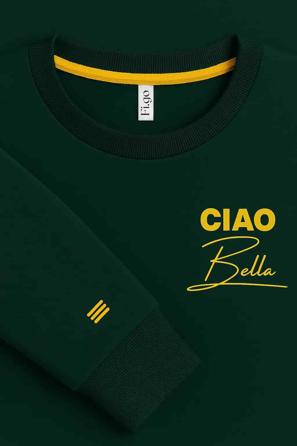 NUOVO Sweatshirt CIAO Bella - miniatura 4