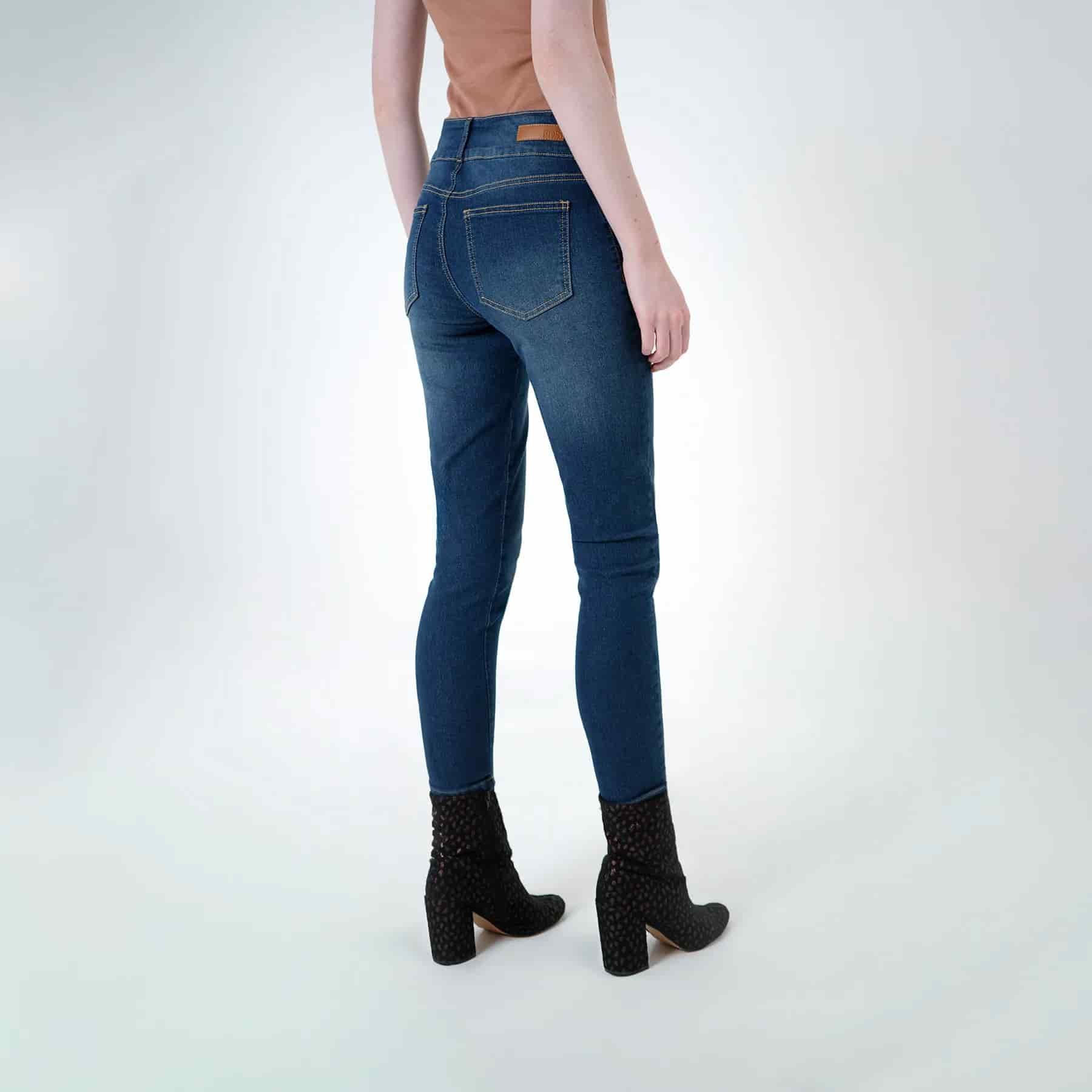 Jean Tiro Alto Bota Skinny - miniatura 2