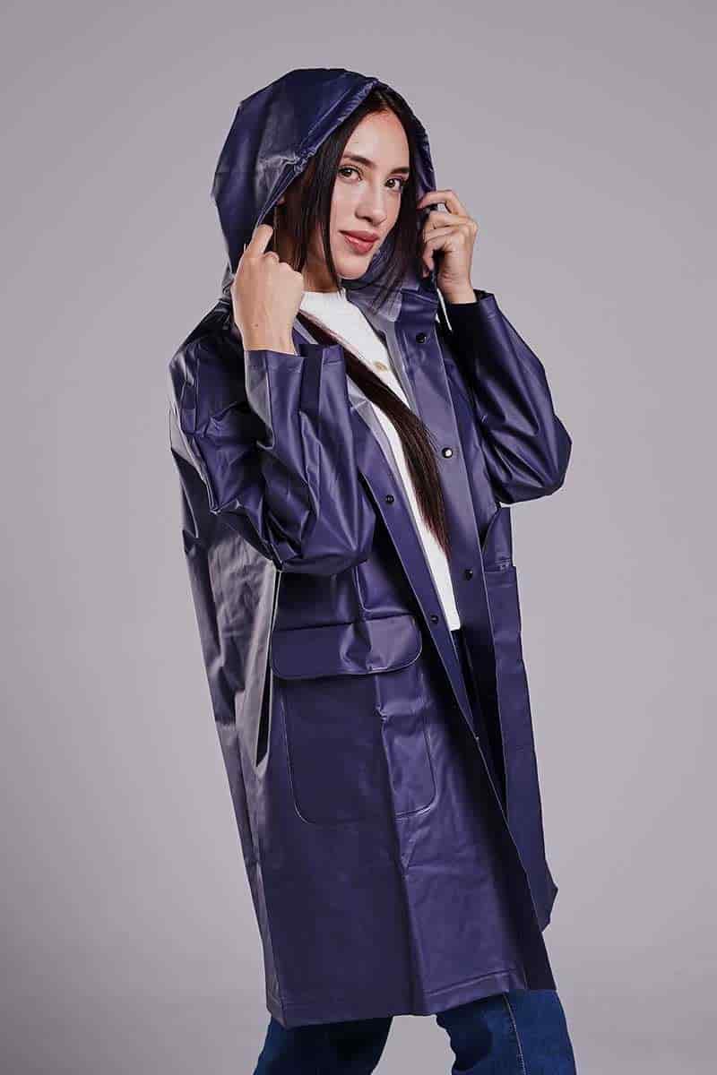 Raincoat Armor Azul Noche - miniatura 3