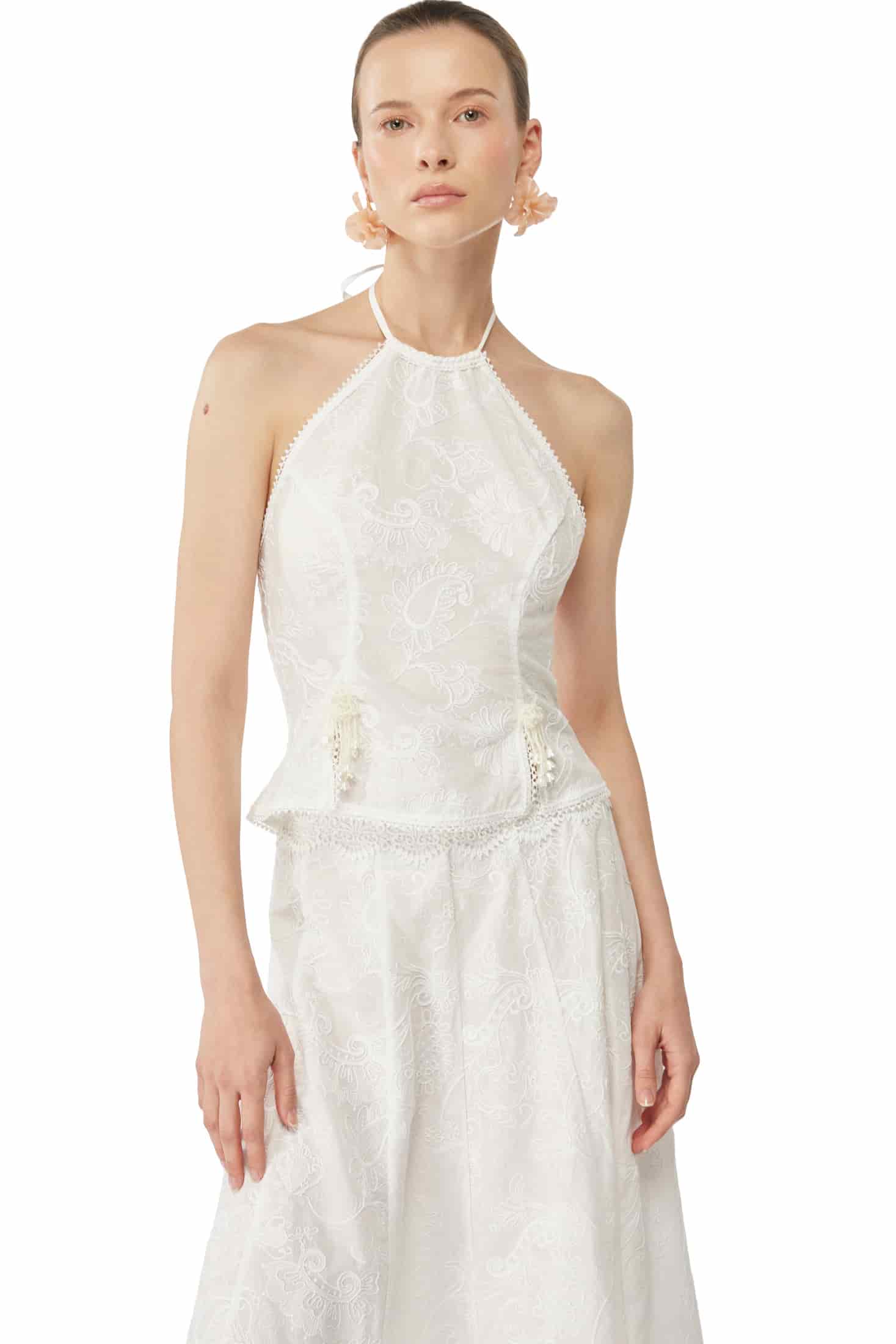 KALUA TOP WHITE - miniatura 1