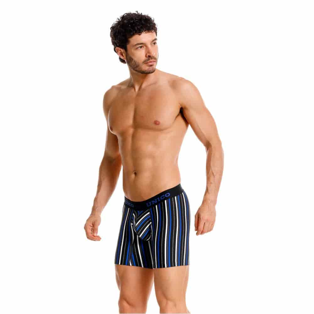 BOXER MEDIO MOMBASA AZUL - miniatura 5