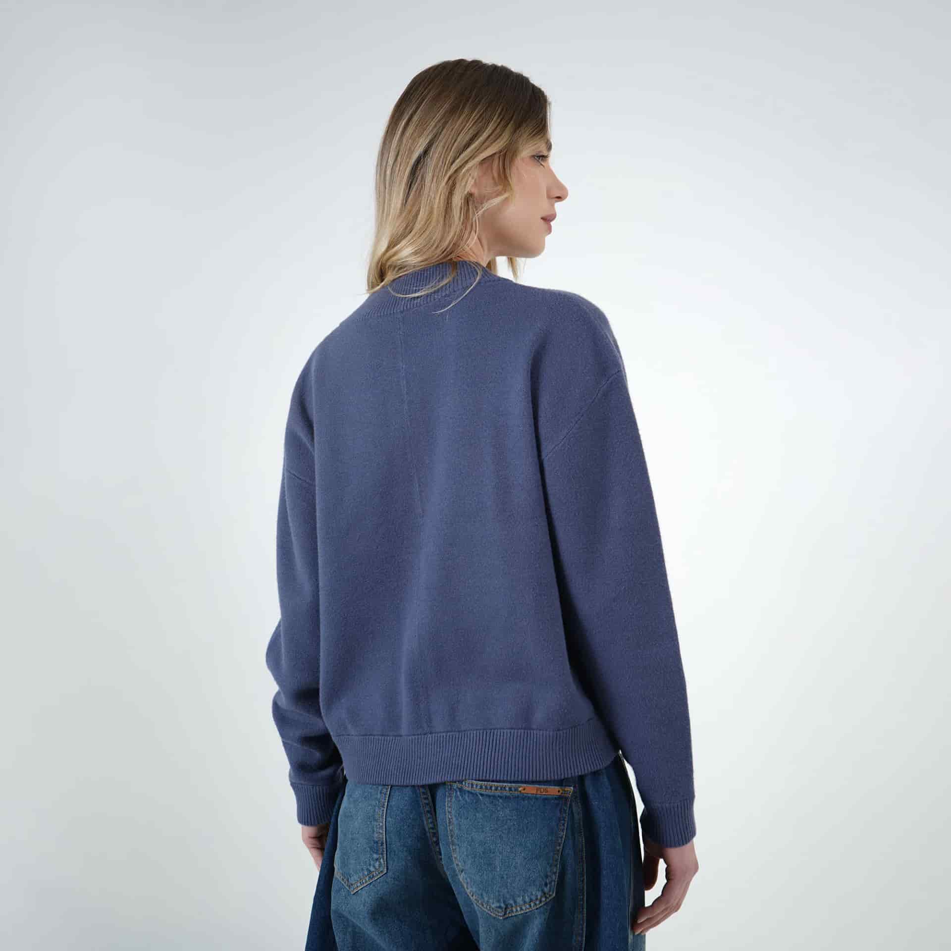 Sweater Cuello Redondo Manga Larga - miniatura 4