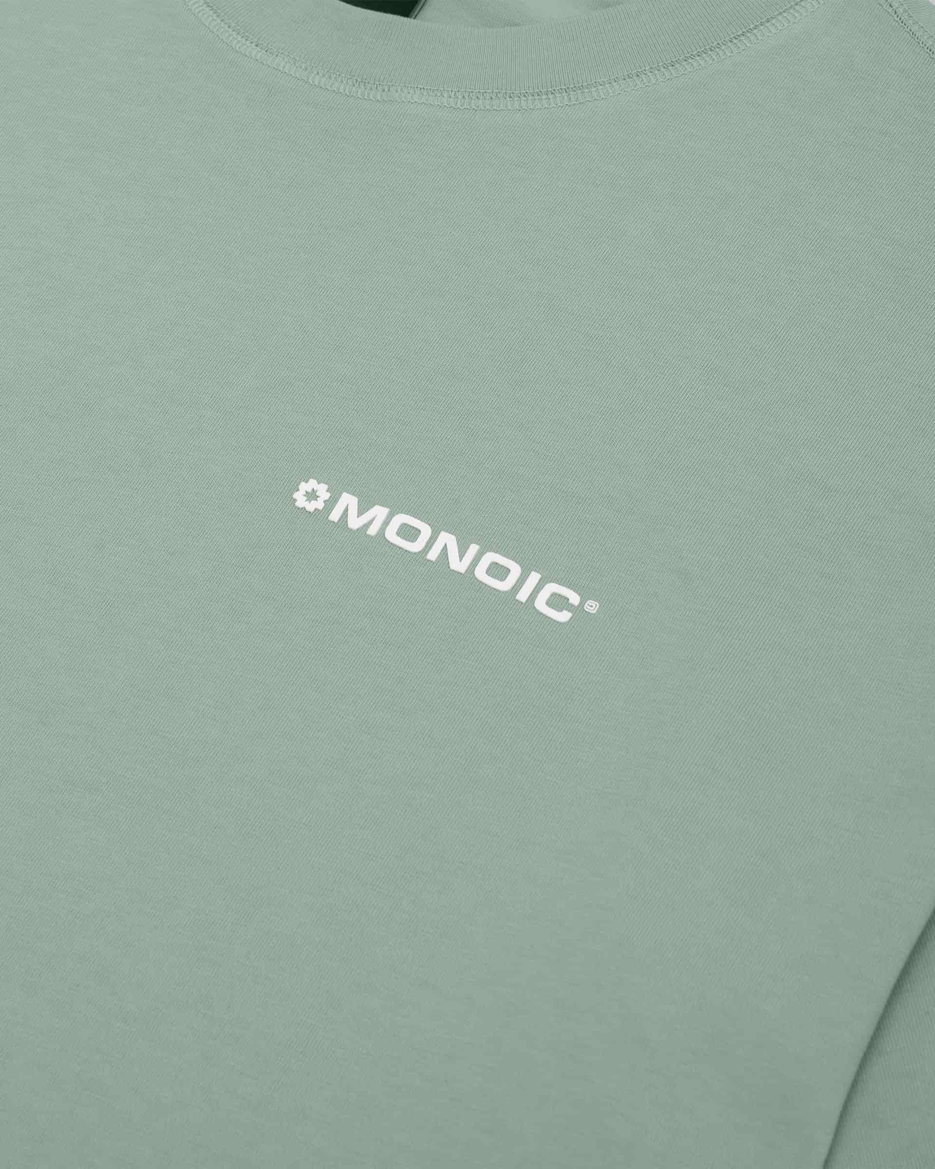 Camiseta Oversized Básica V2 - Verde Menta - miniatura 3