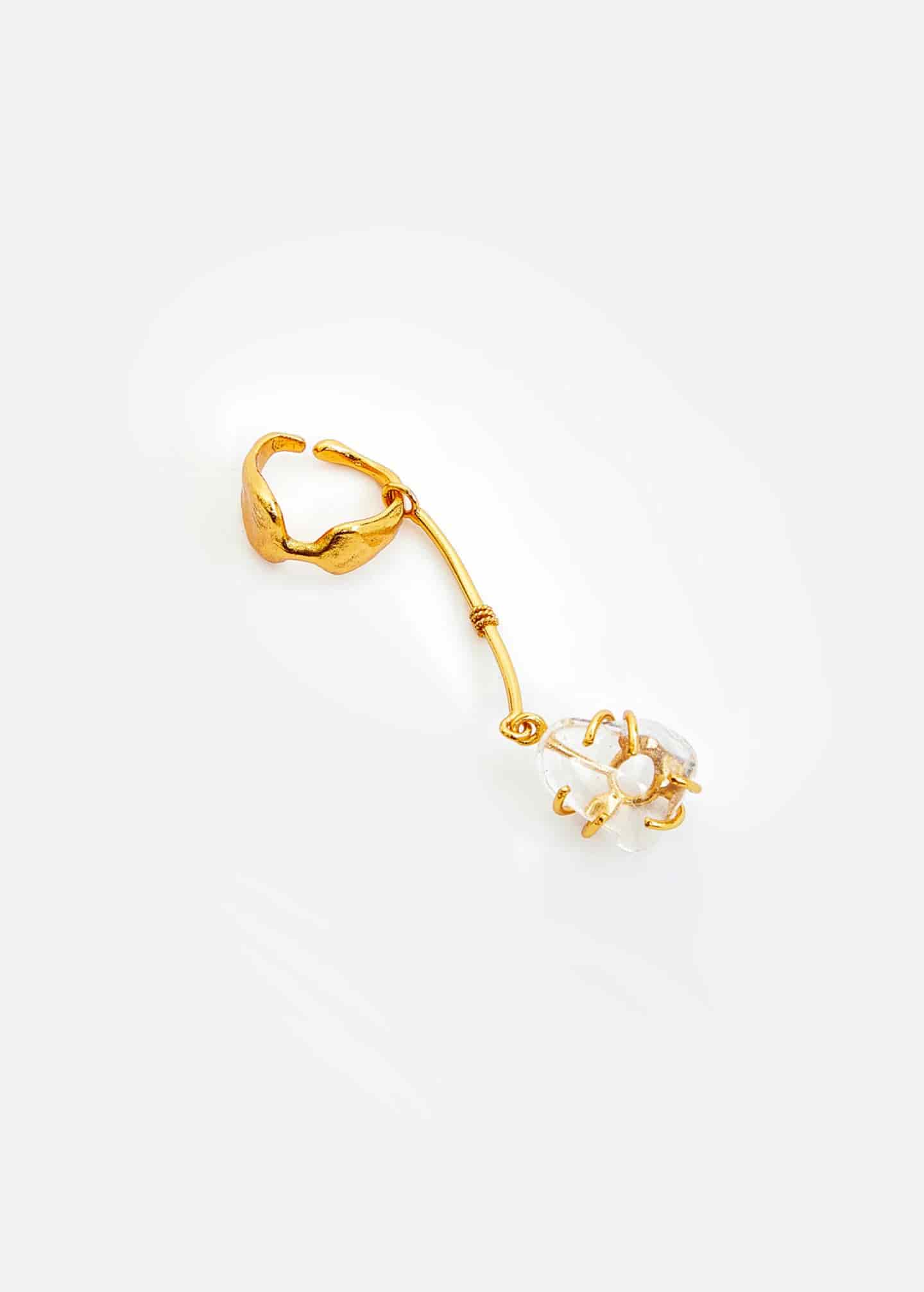 Earcuff Long Cuarzo - miniatura 2