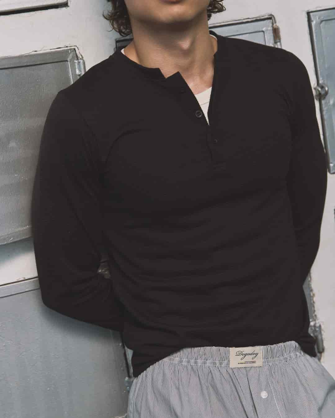 Lane Henley Negro - miniatura 3