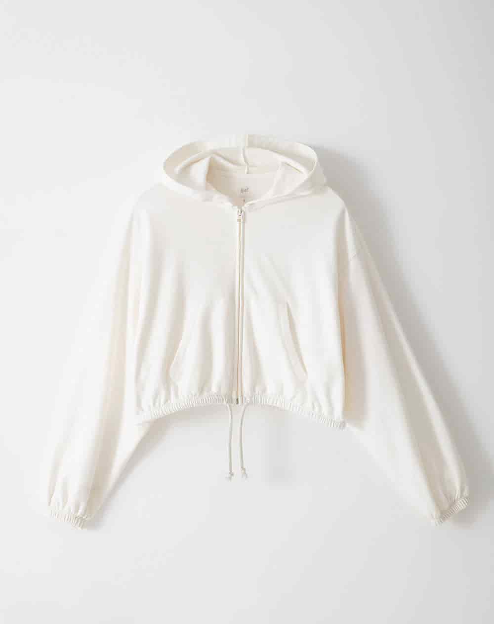 Chaqueta regular algodón habano mujer - miniatura 5
