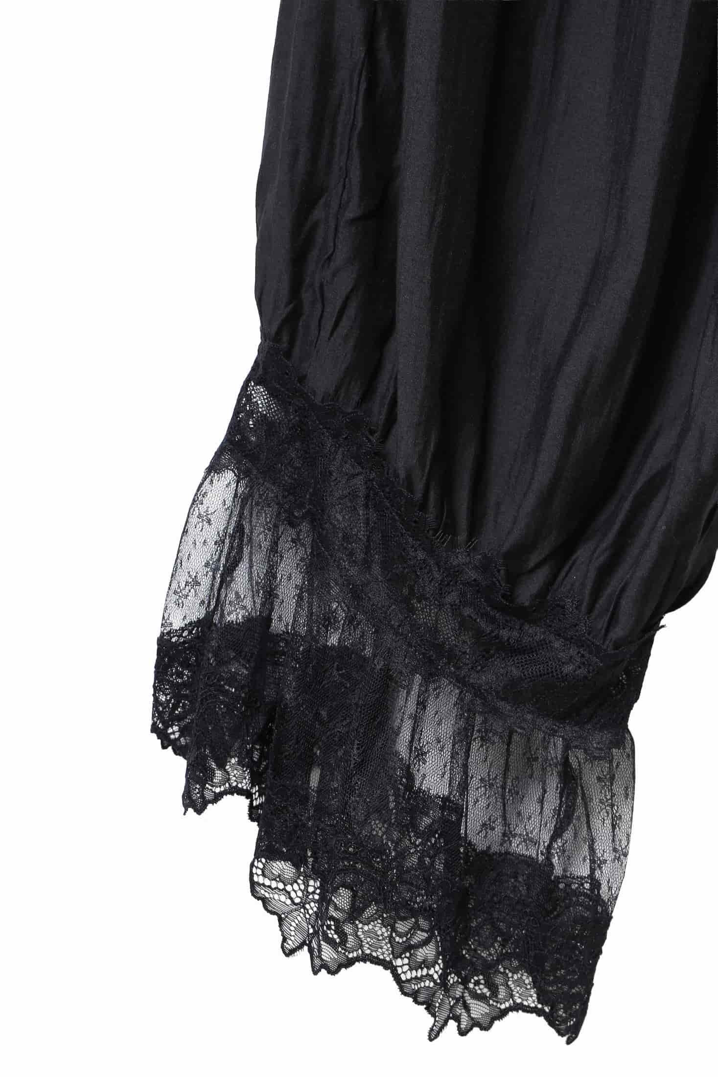 CHANTILLY BAGGY PANTS, BLACK - miniatura 2