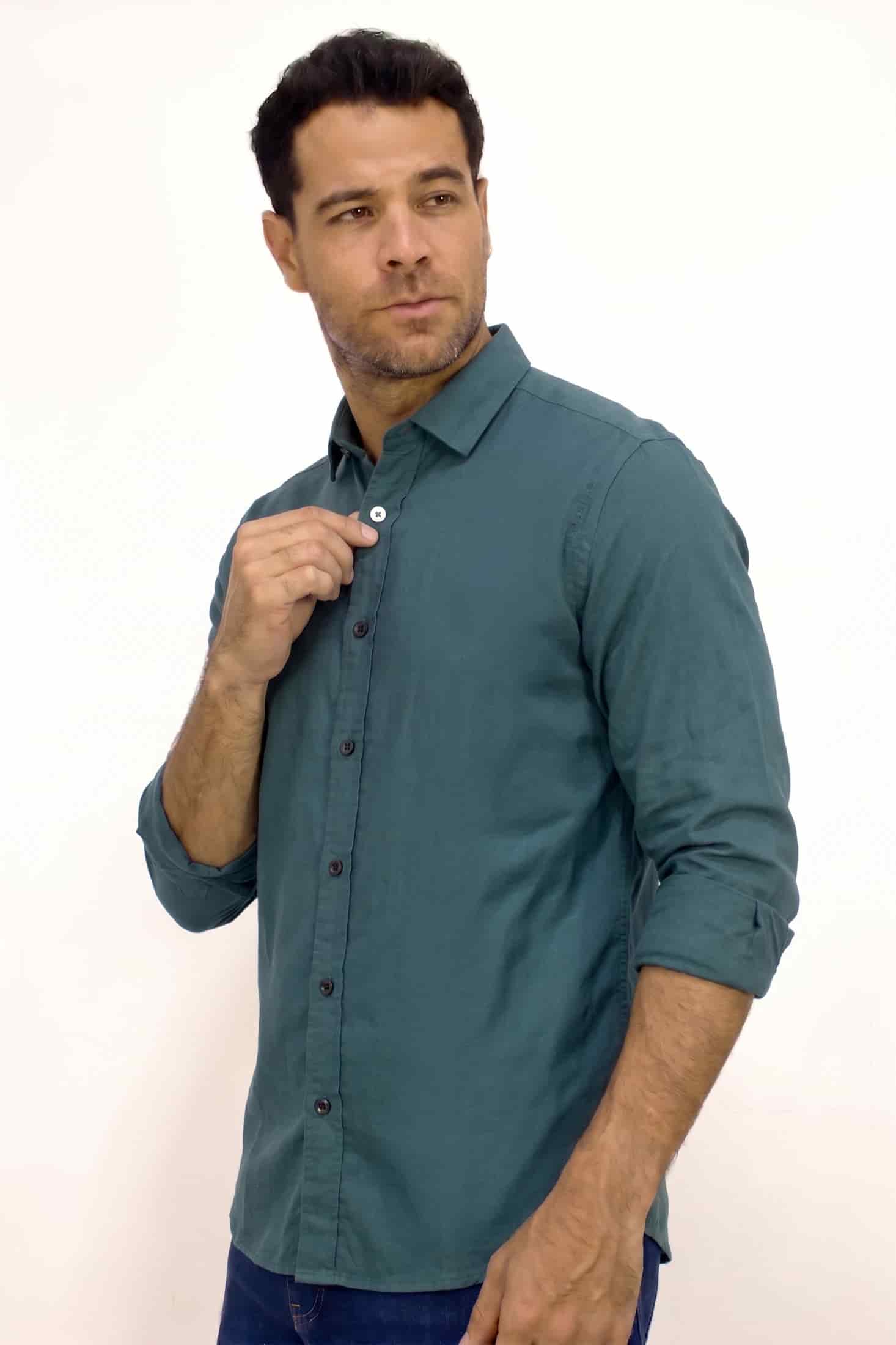 CAMISA MANGA LARGA OXFORD PARA HOMBRE - miniatura 5