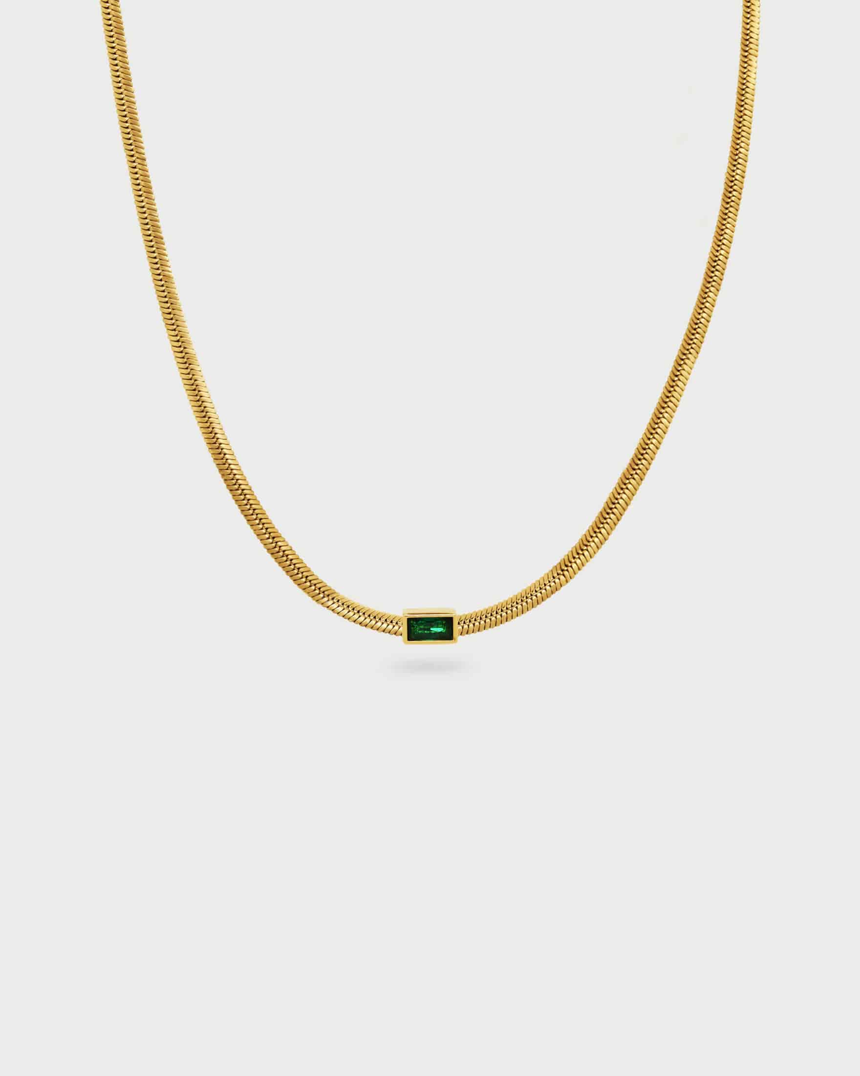 Collar Serpiente Piedra - miniatura 2