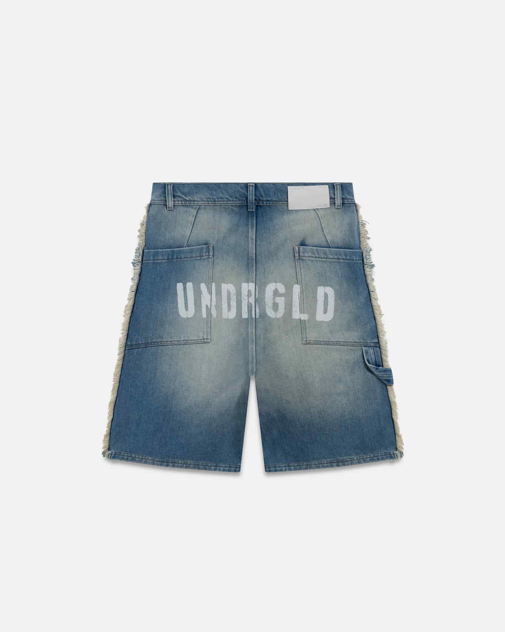 Spring Frayed Jorts Blue - miniatura 1