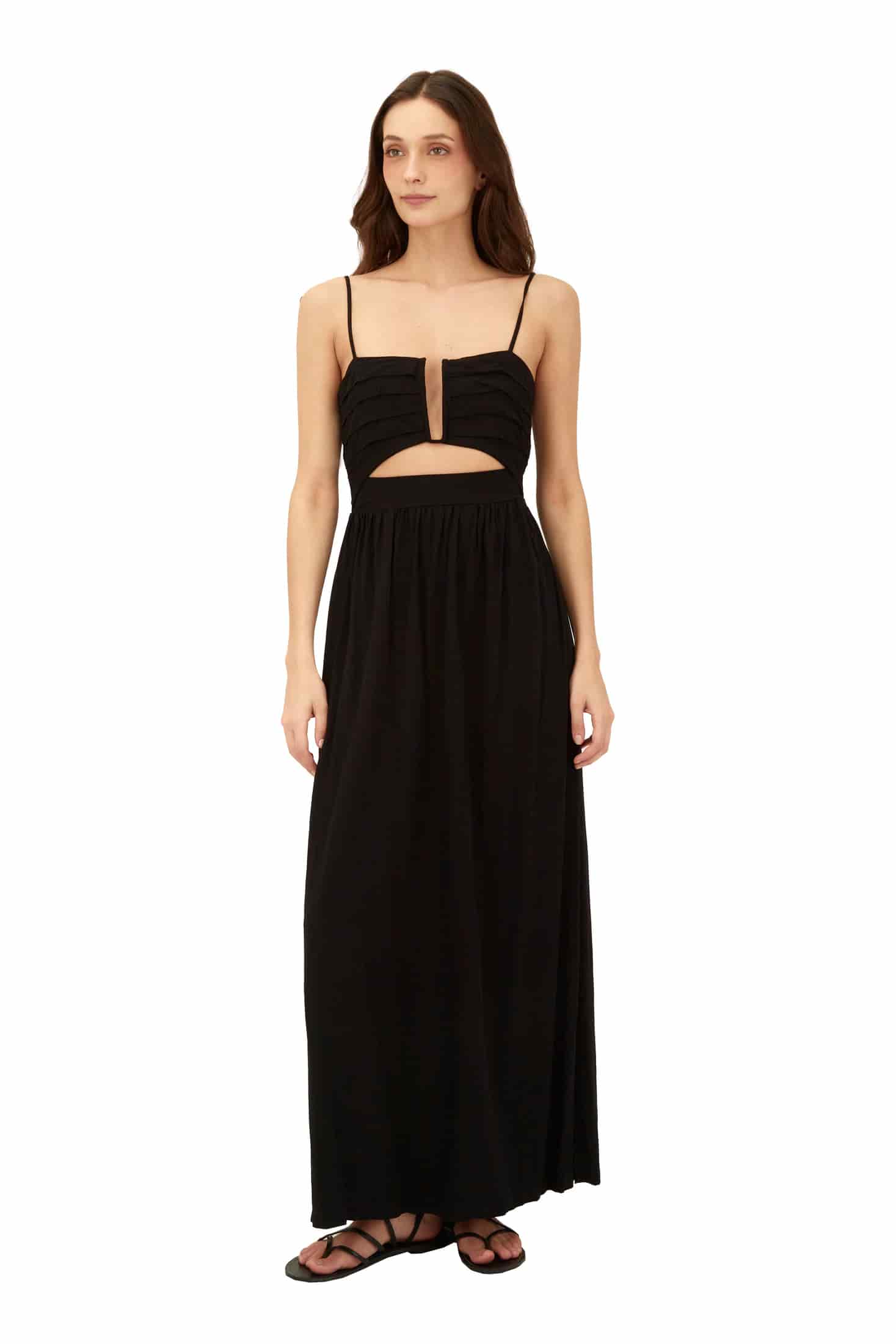 Black Antonia Dress - miniatura 1