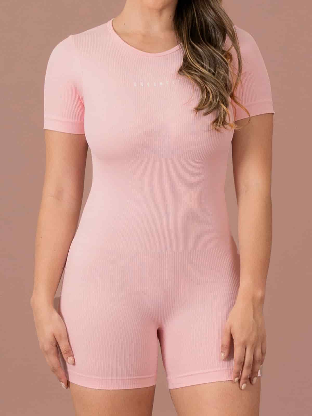 Amore enterizo seamless corto rosa - miniatura 6