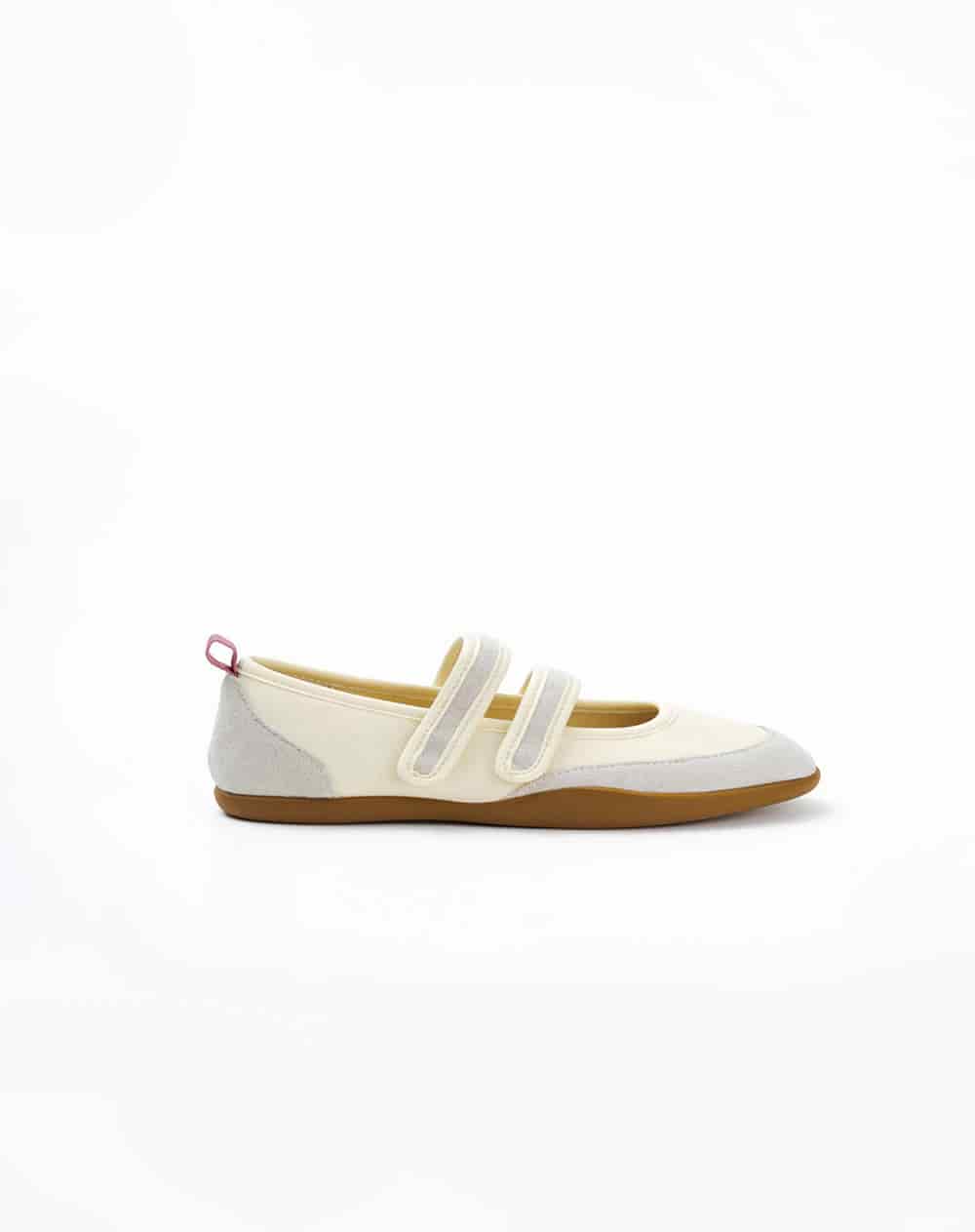 Zapatos baleta crudo niña - miniatura 1