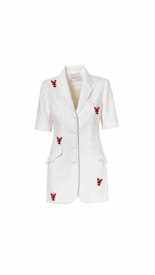 PEARL BLAZER  LOBSTER APPLIQUES - miniatura 1