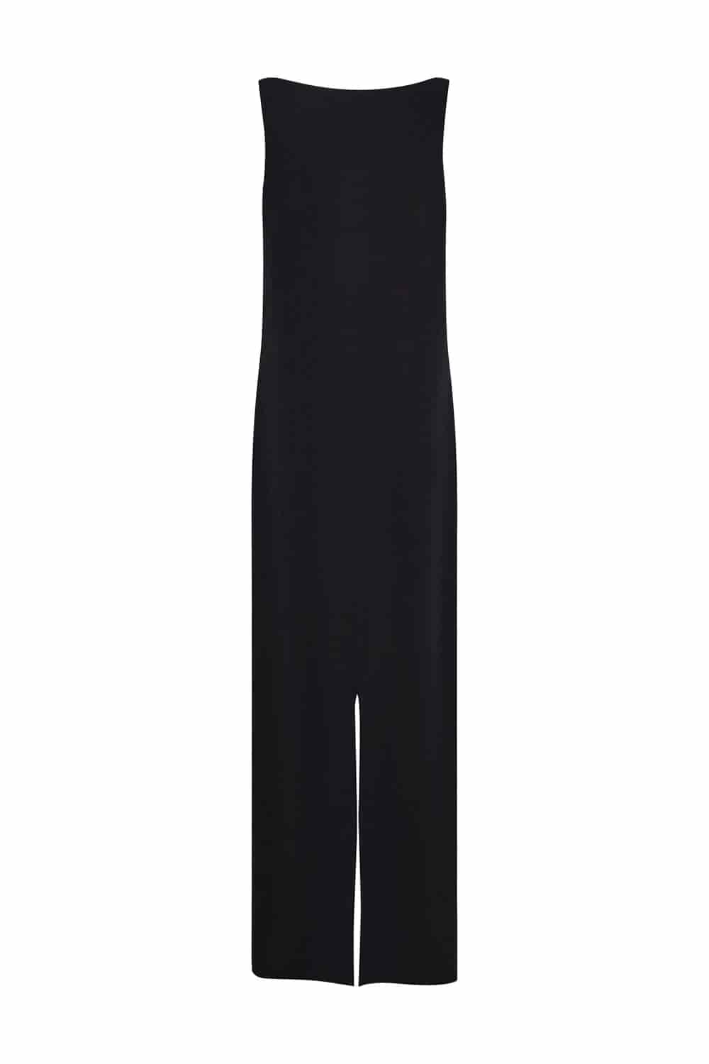 Vestido hojarasca negro - miniatura 3