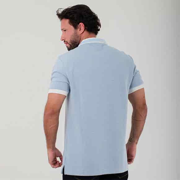 SUETER TIPO POLO MODA HOMBRE - miniatura 4