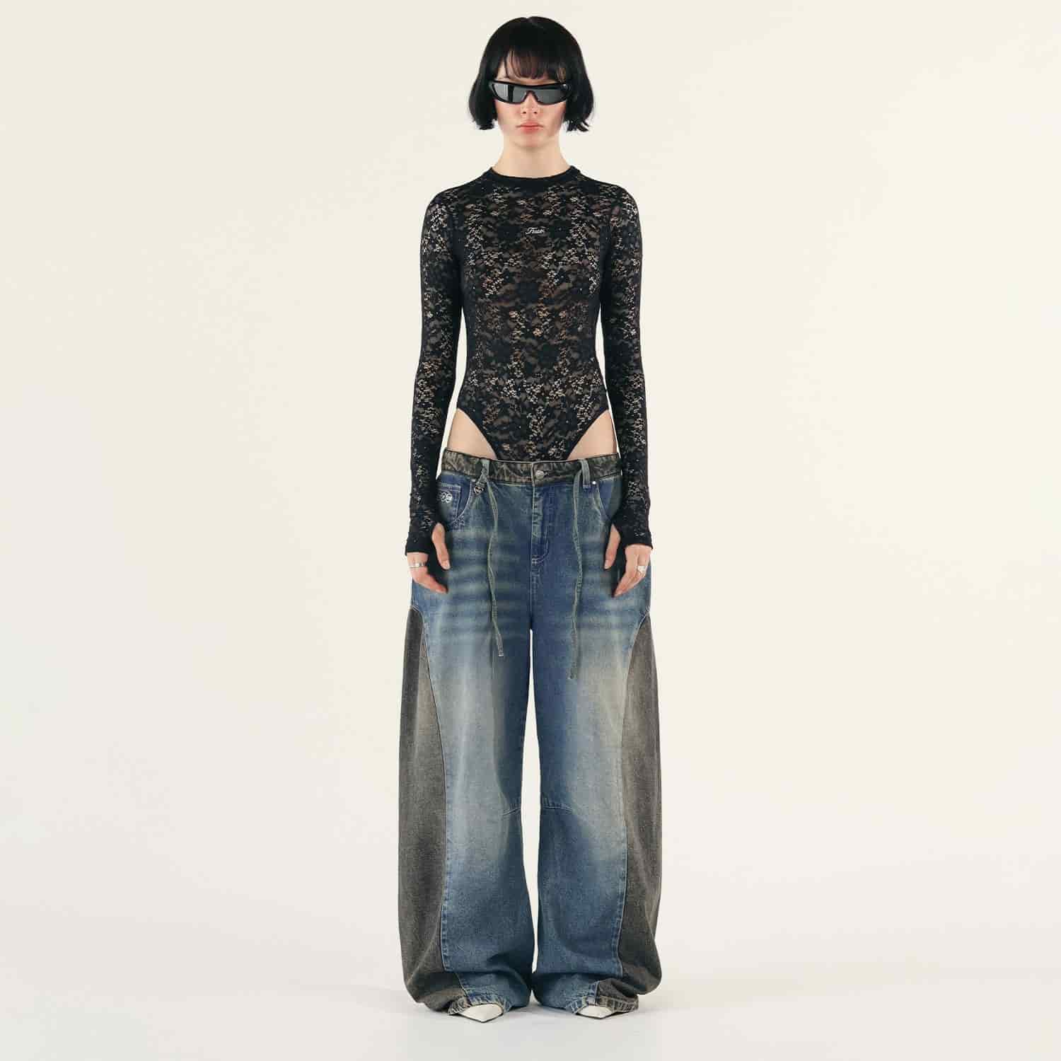 The True Spirit Denim Pants - Light Blue - miniatura 8