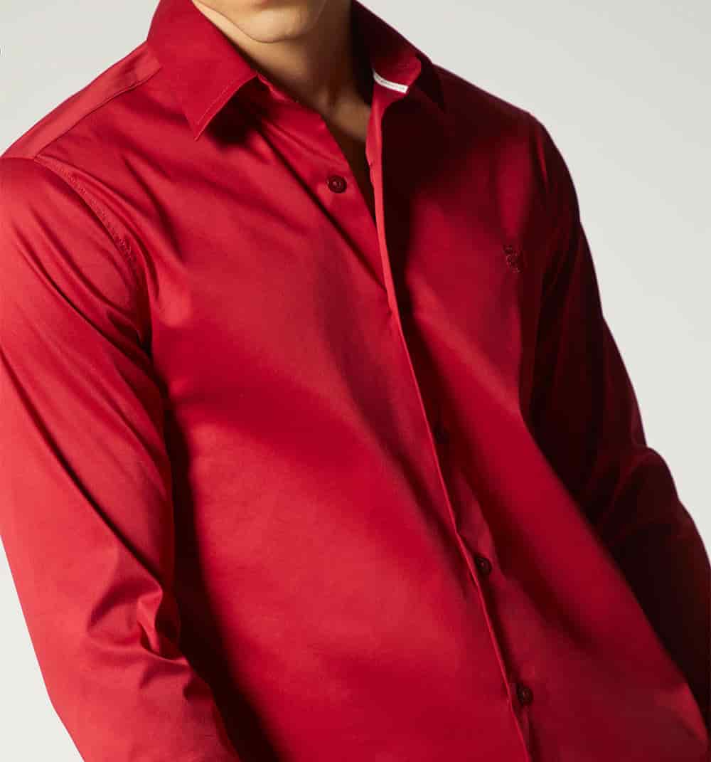 Camisa para hombre básica regular fit m/l - miniatura 11