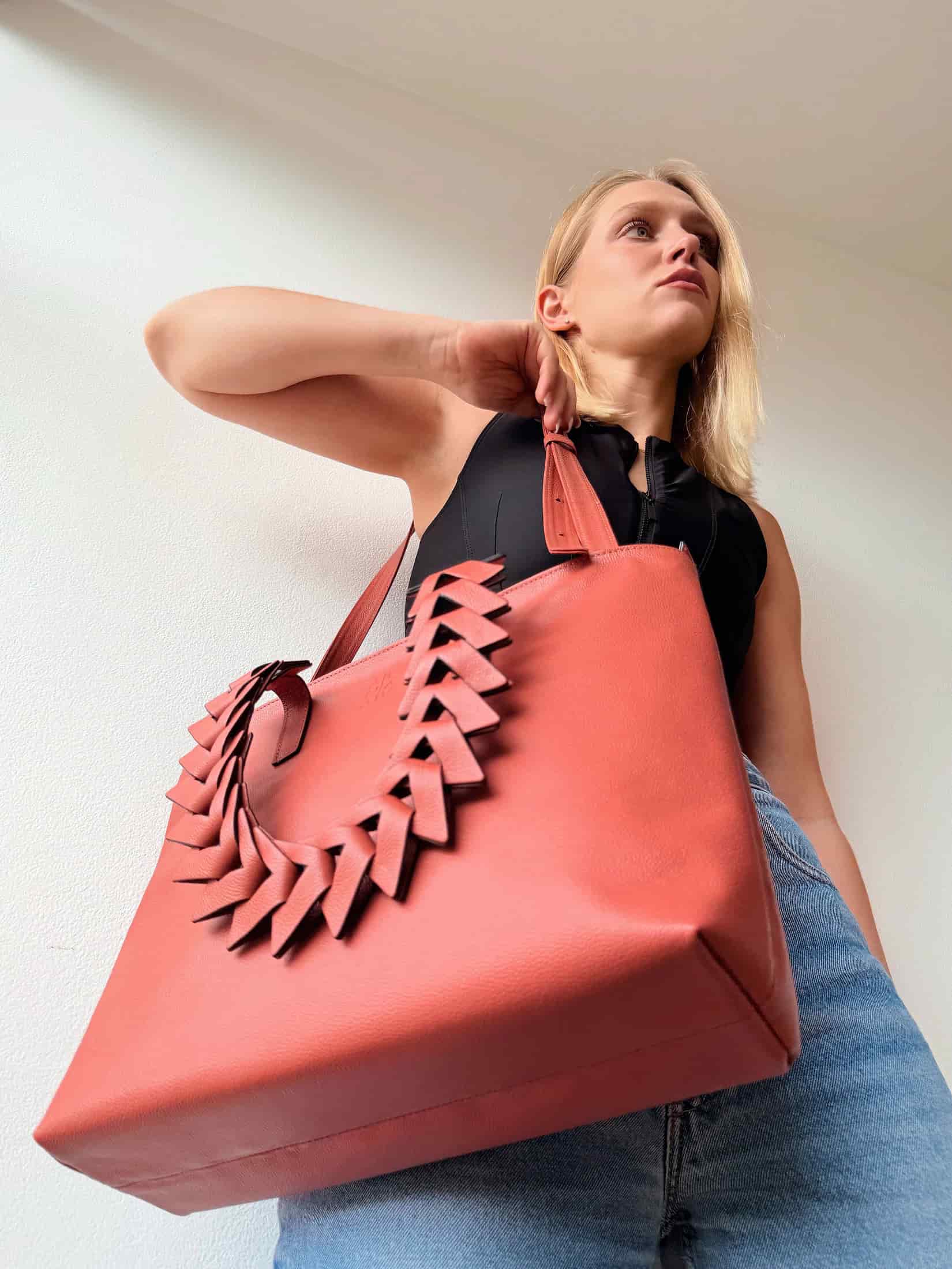 Caro laptop Tote  Ladrillo 14" - miniatura 3