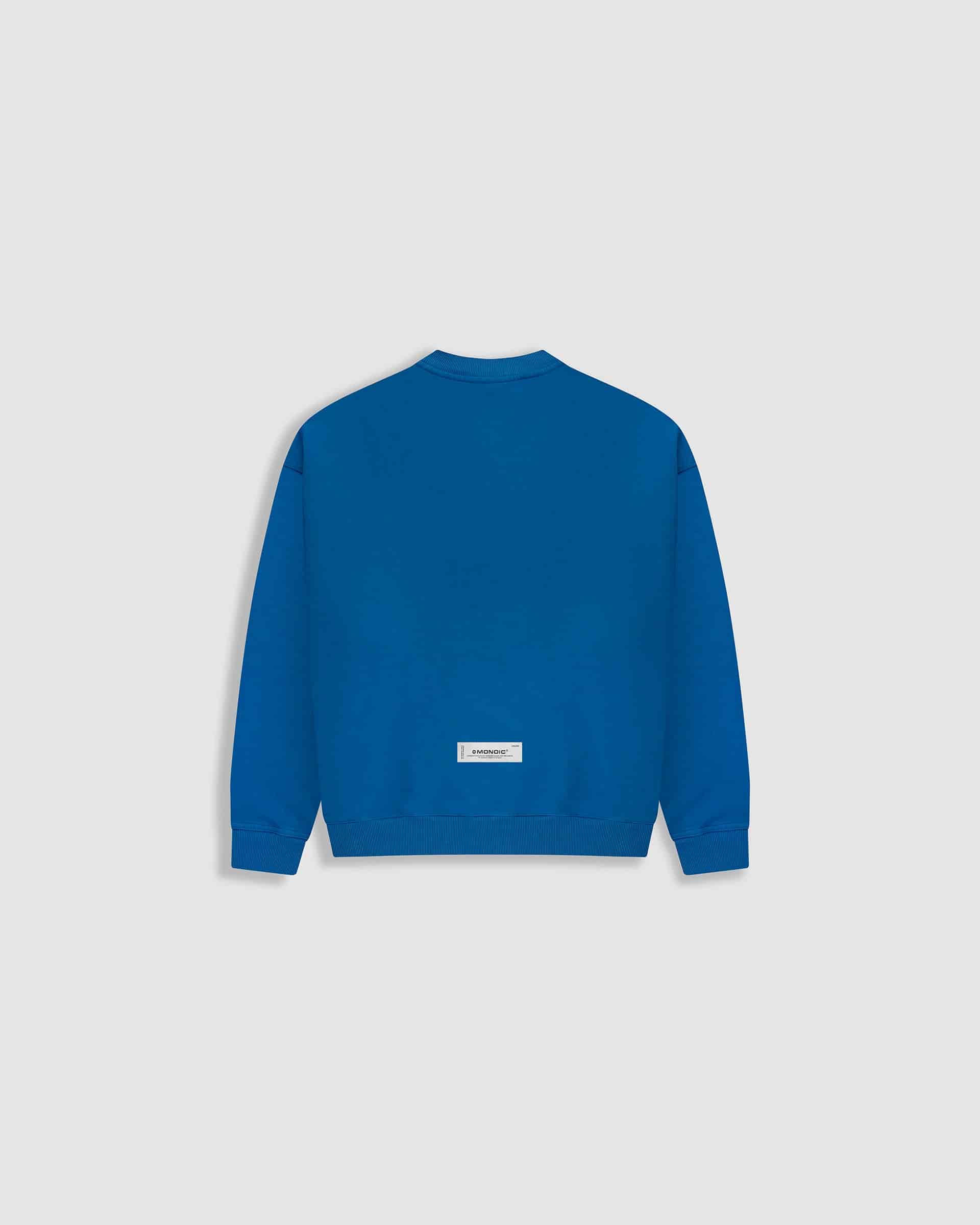 Crewneck Oversized Básico V4 - Azul Cobalto - miniatura 4
