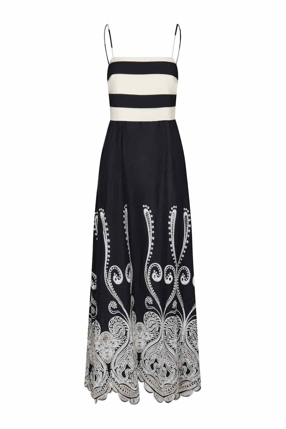 Vestido Avellana ivory negro - miniatura 2