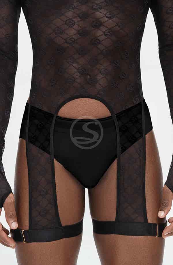Mesh Nómada Negro Santísimas Men Ref. S-567 - miniatura 3