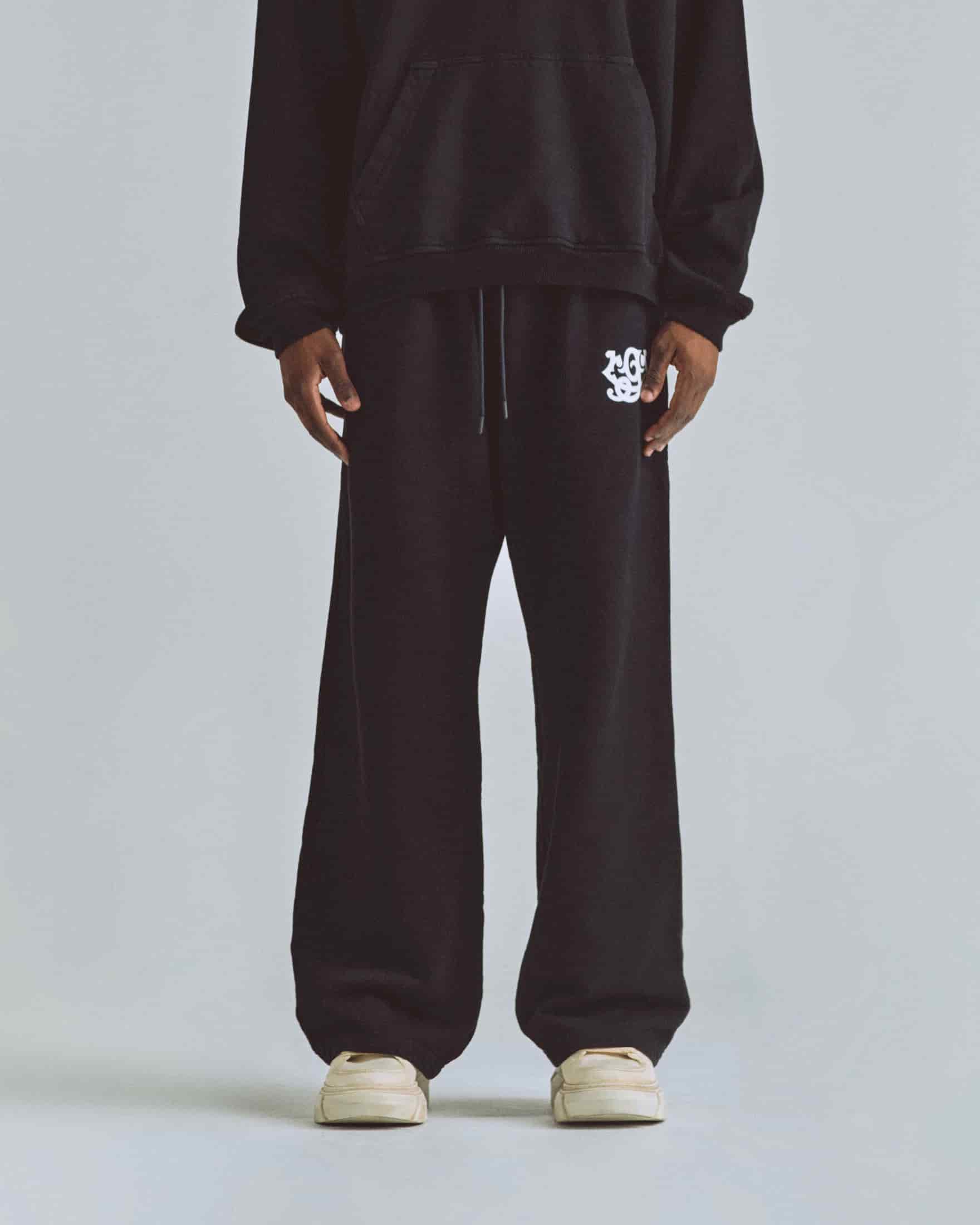 The Path Monogram Straightpants Black - miniatura 2
