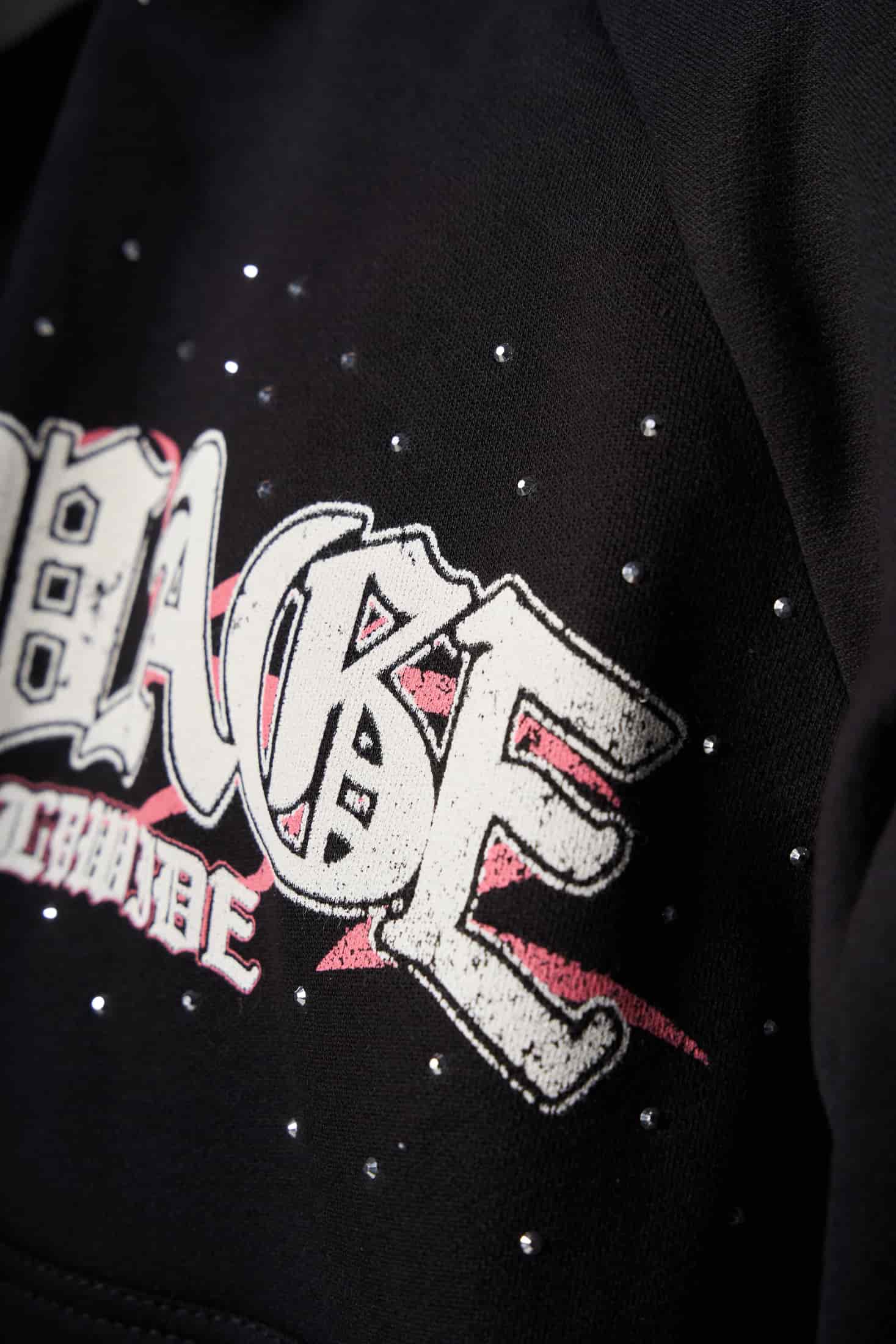 Hoodie Boxy fit rosa piedras  400 gramos - miniatura 6