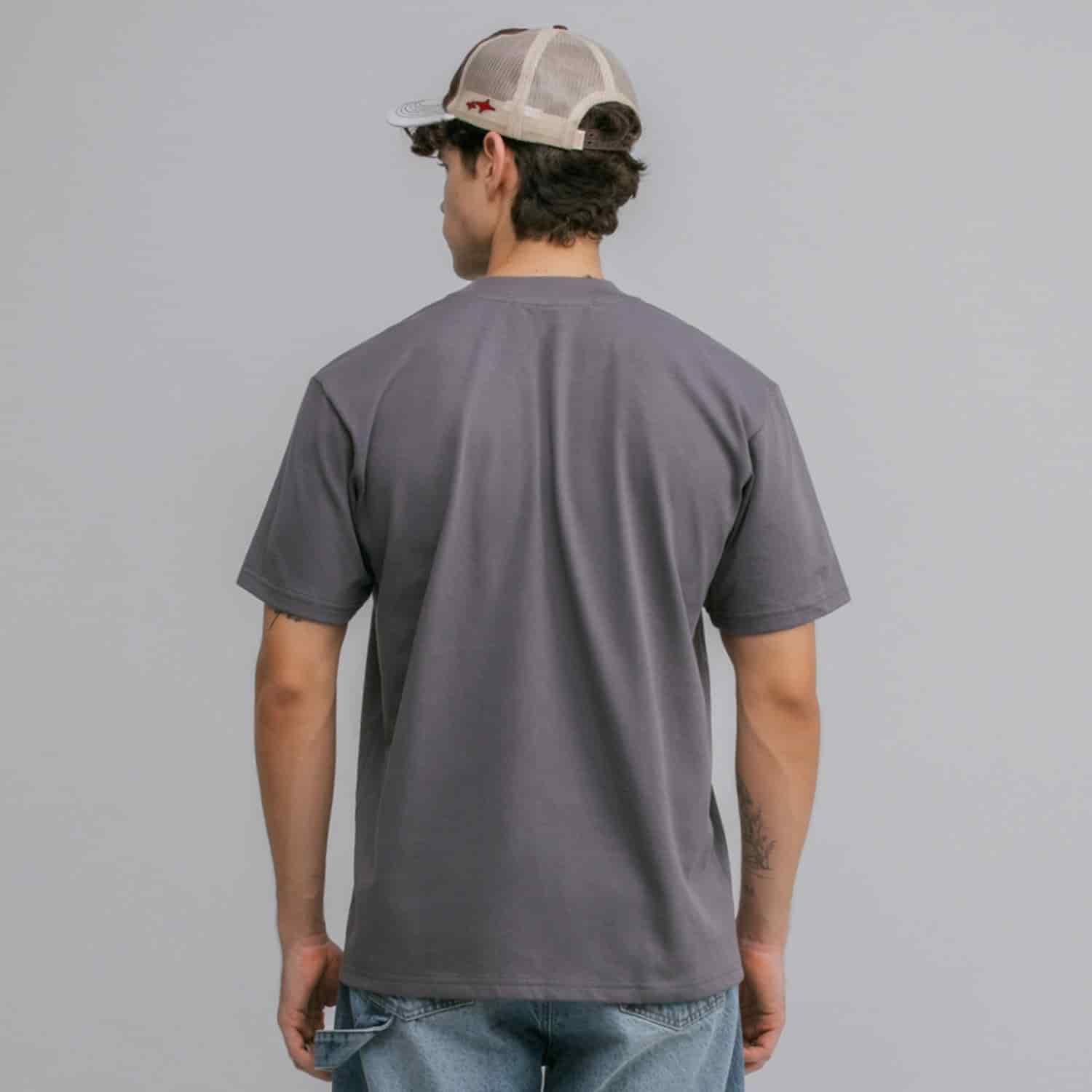 True Stamp T-Shirt - Gray - miniatura 3