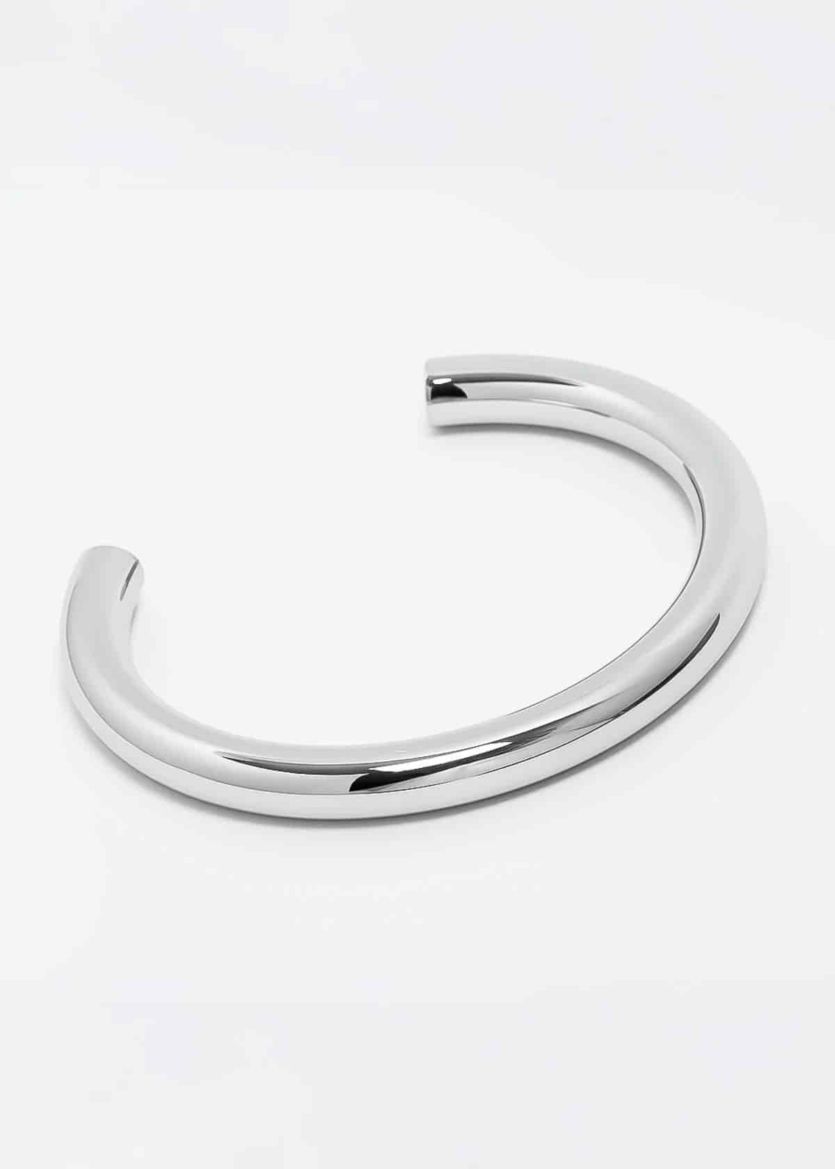 Chunky Choker Plateado - miniatura 1