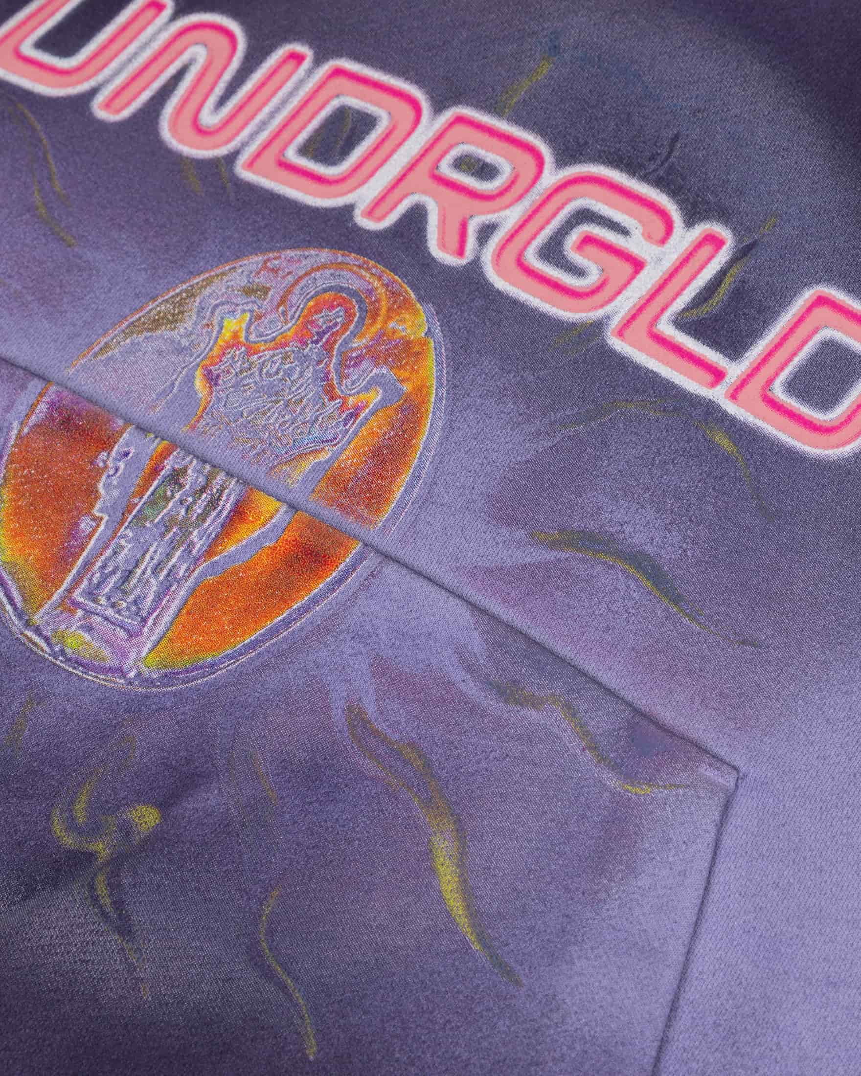 W Act 1 Radiant Boxy Fit Hoodie Faded Purple - miniatura 4